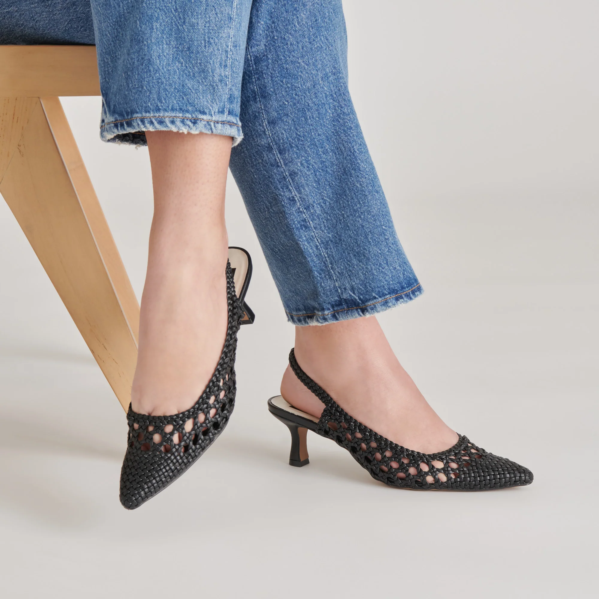 OLYMPA HEELS BLACK STELLA - Image 4