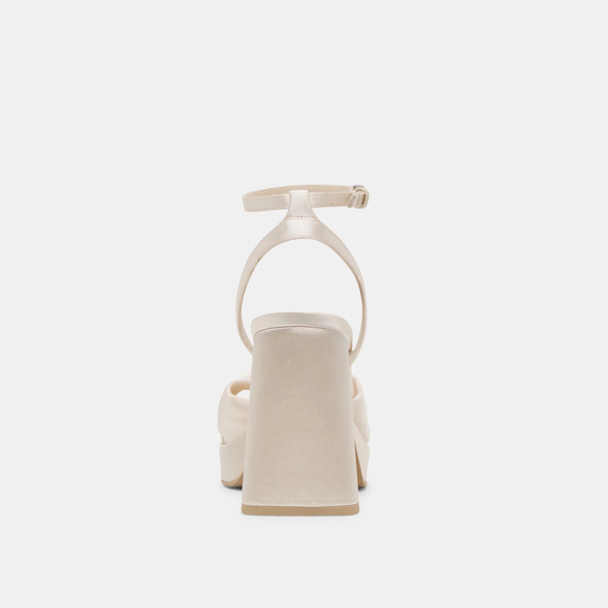 PARLO HEELS IVORY SATIN - Image 9