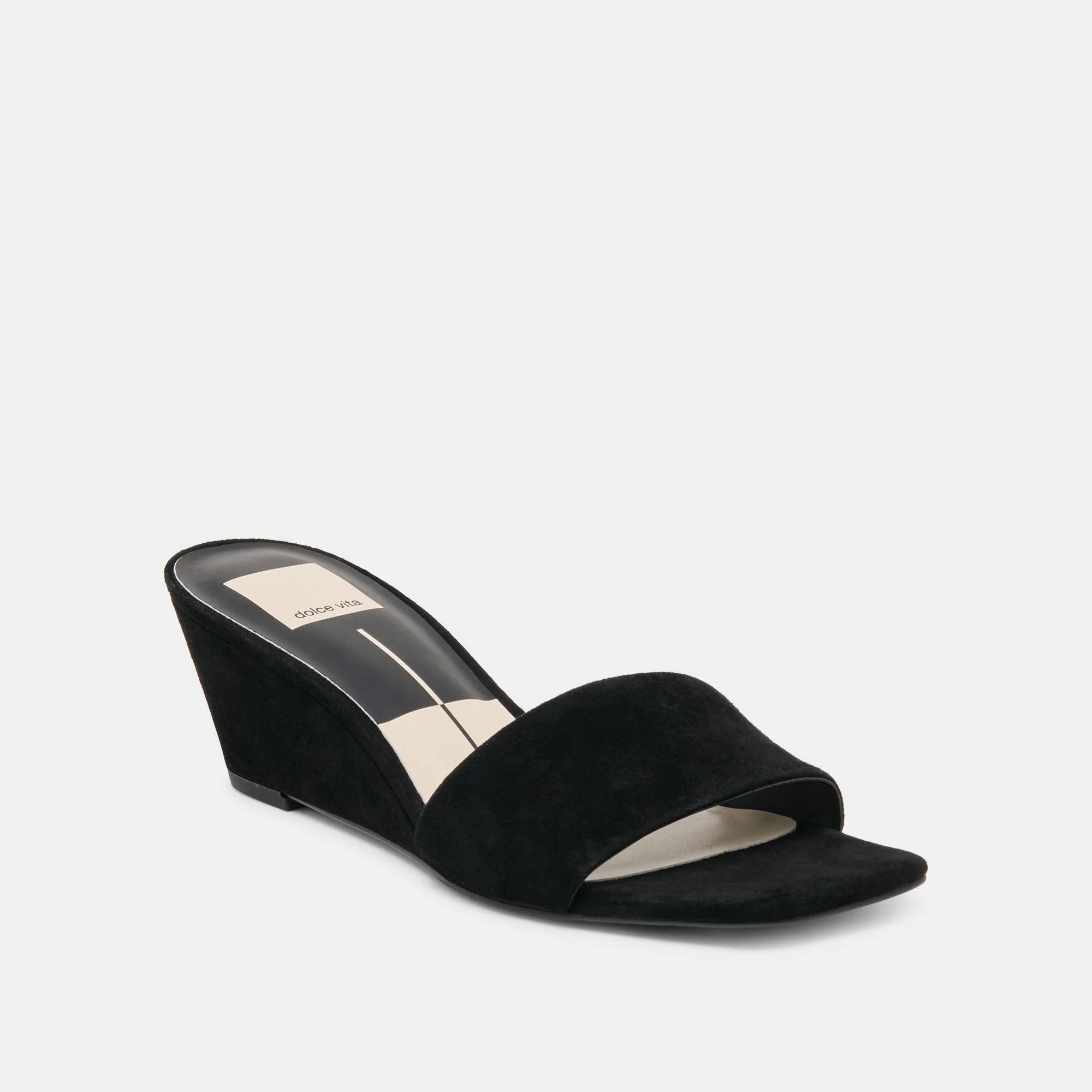 QAILY WEDGES ONYX SUEDE - Image 2