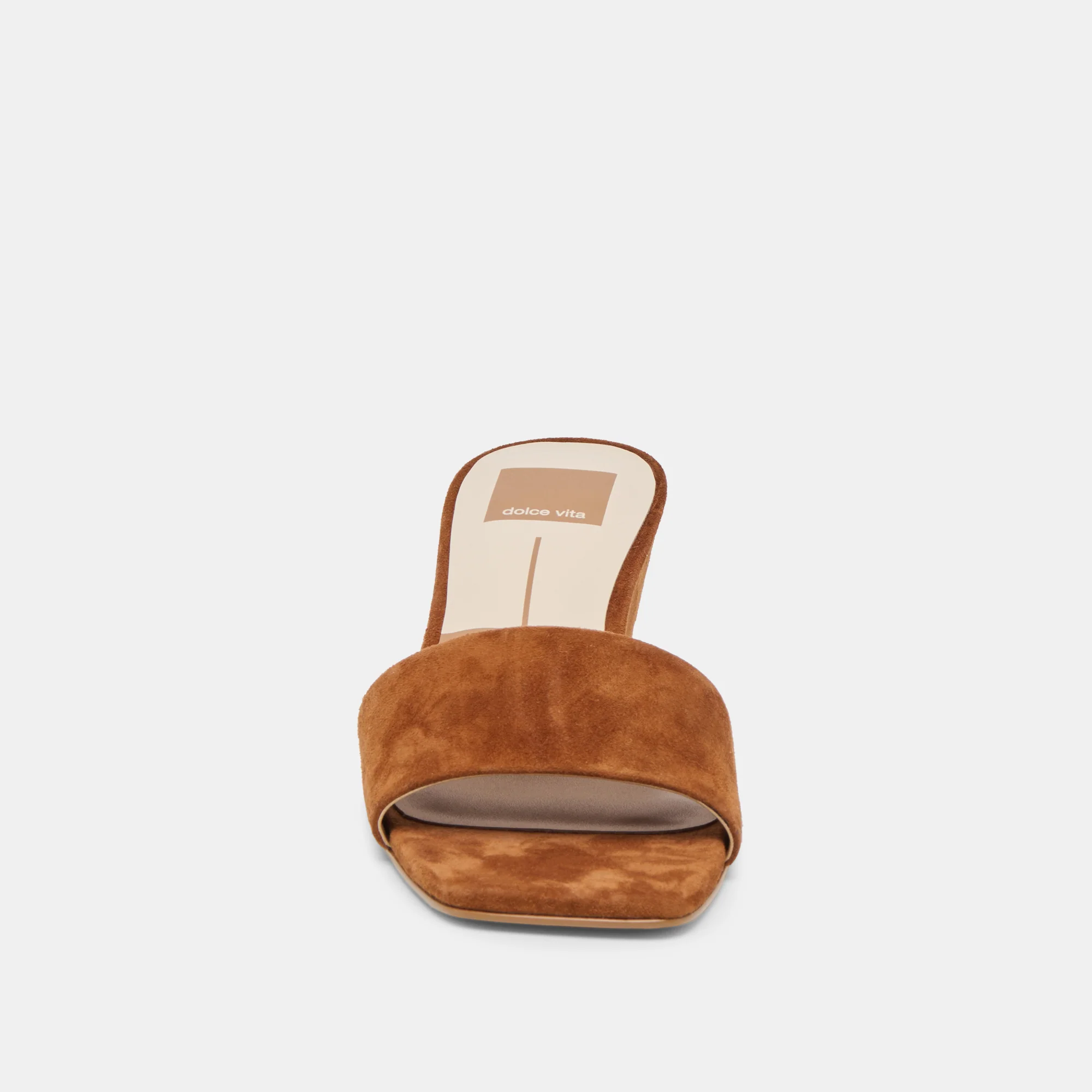 QAILY WIDE WEDGES BROWN SUEDE - Image 6