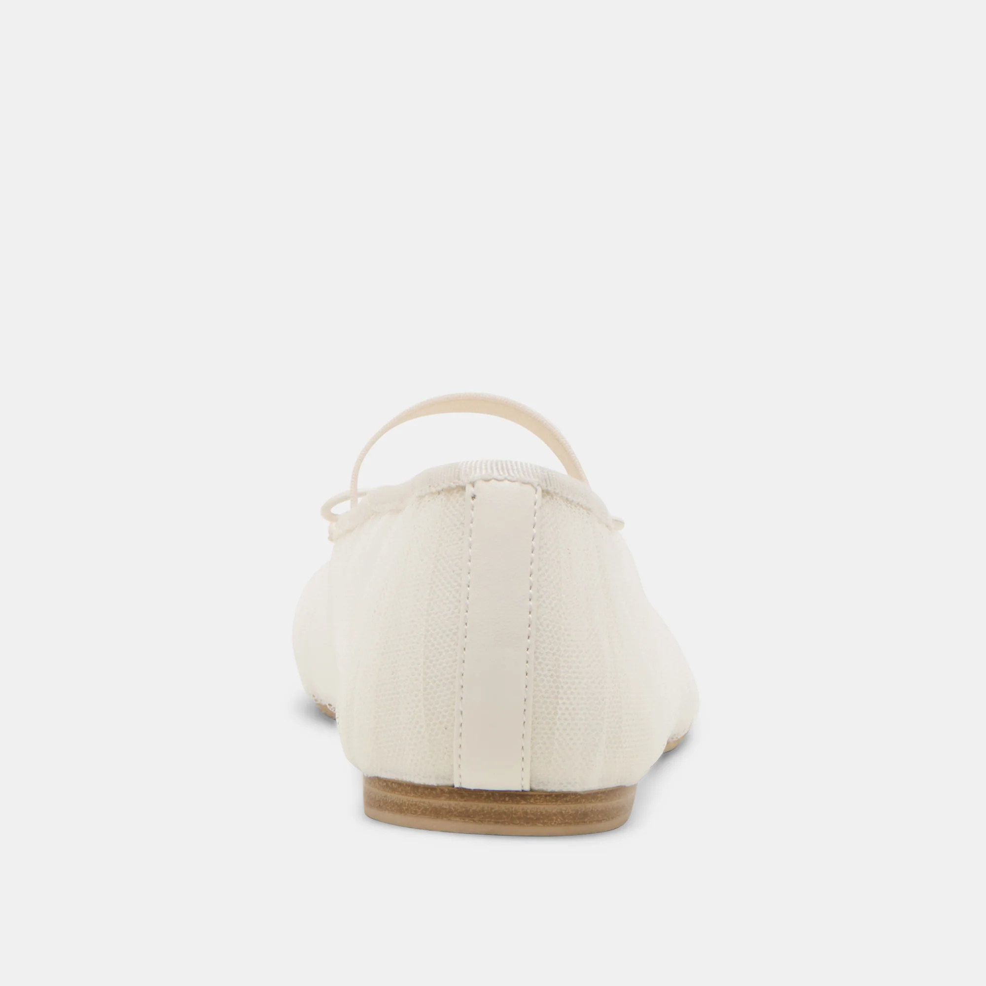 RAEVEN BALLET FLATS WHITE TULLE - Image 7