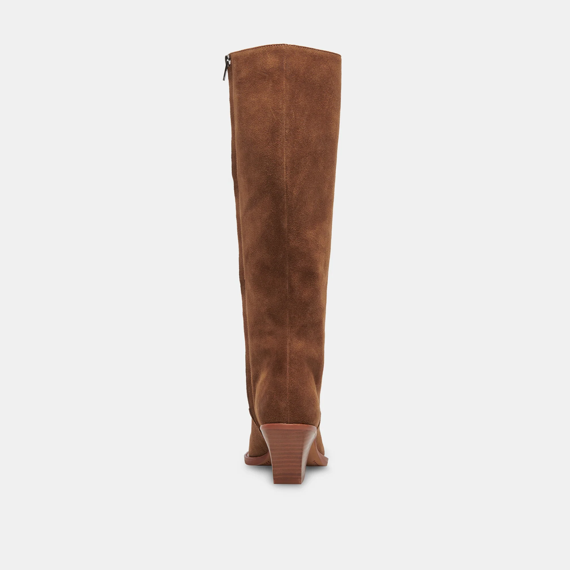 RAJ EXTRA WIDE CALF BOOTS BROWN SUEDE - Image 17