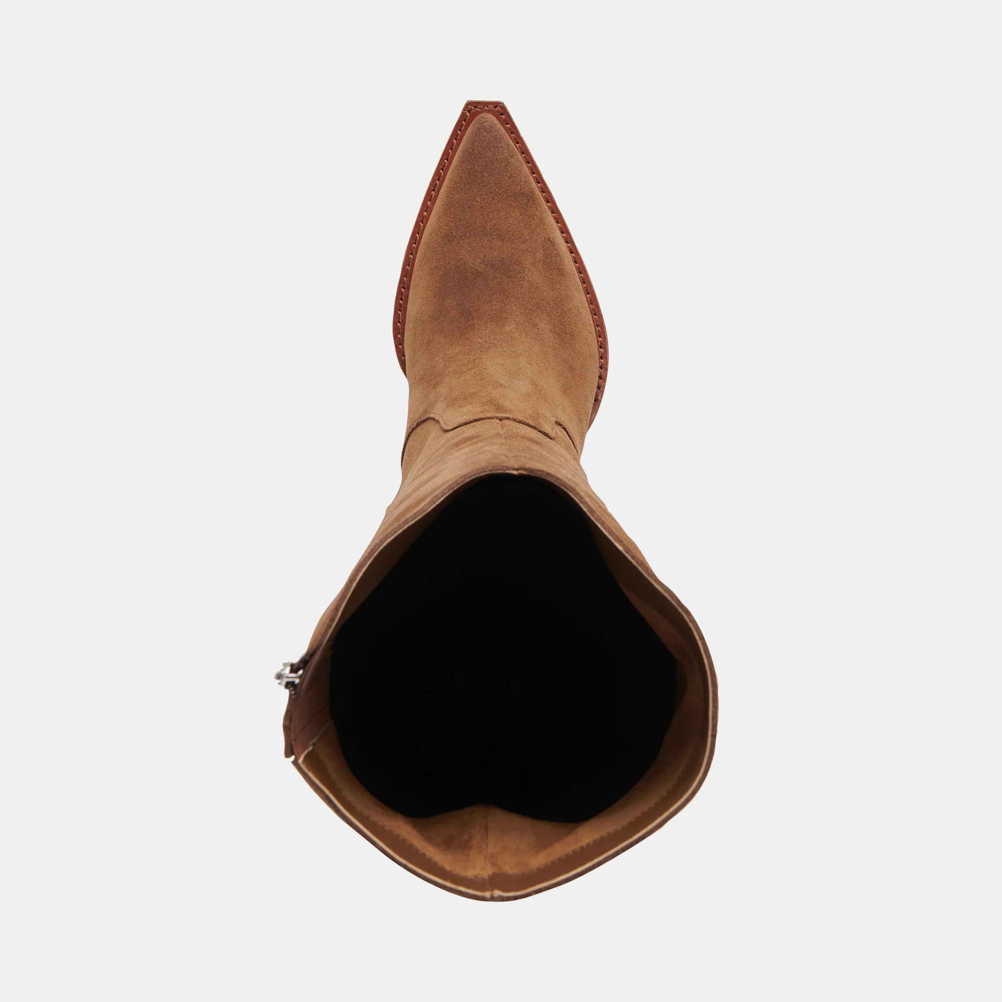 RAJ EXTRA WIDE CALF BOOTS BROWN SUEDE - Image 18