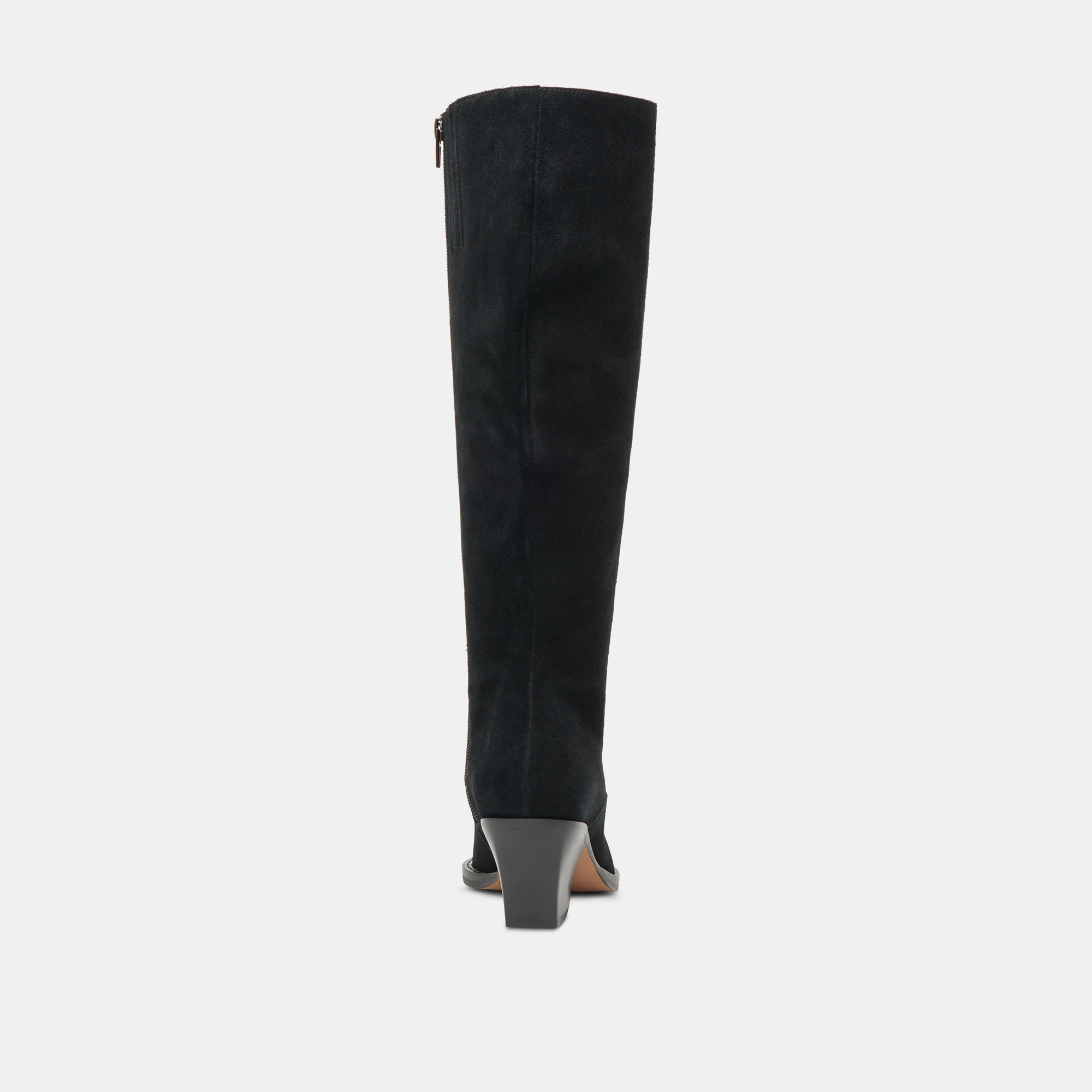 RAJ WIDE CALF BOOTS ONYX SUEDE - Image 16