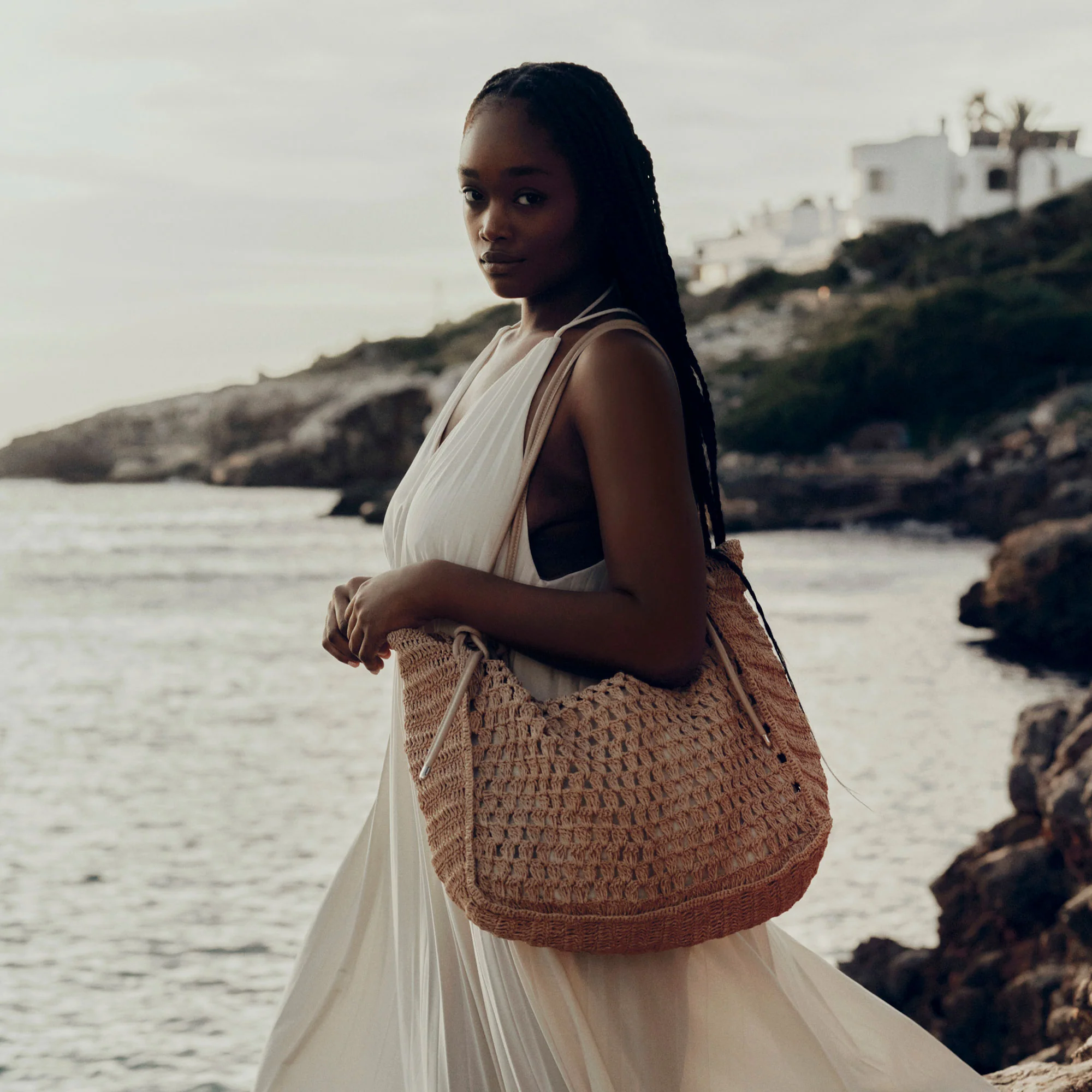 RAVELLO TOTE NATURAL RAFFIA - Image 6