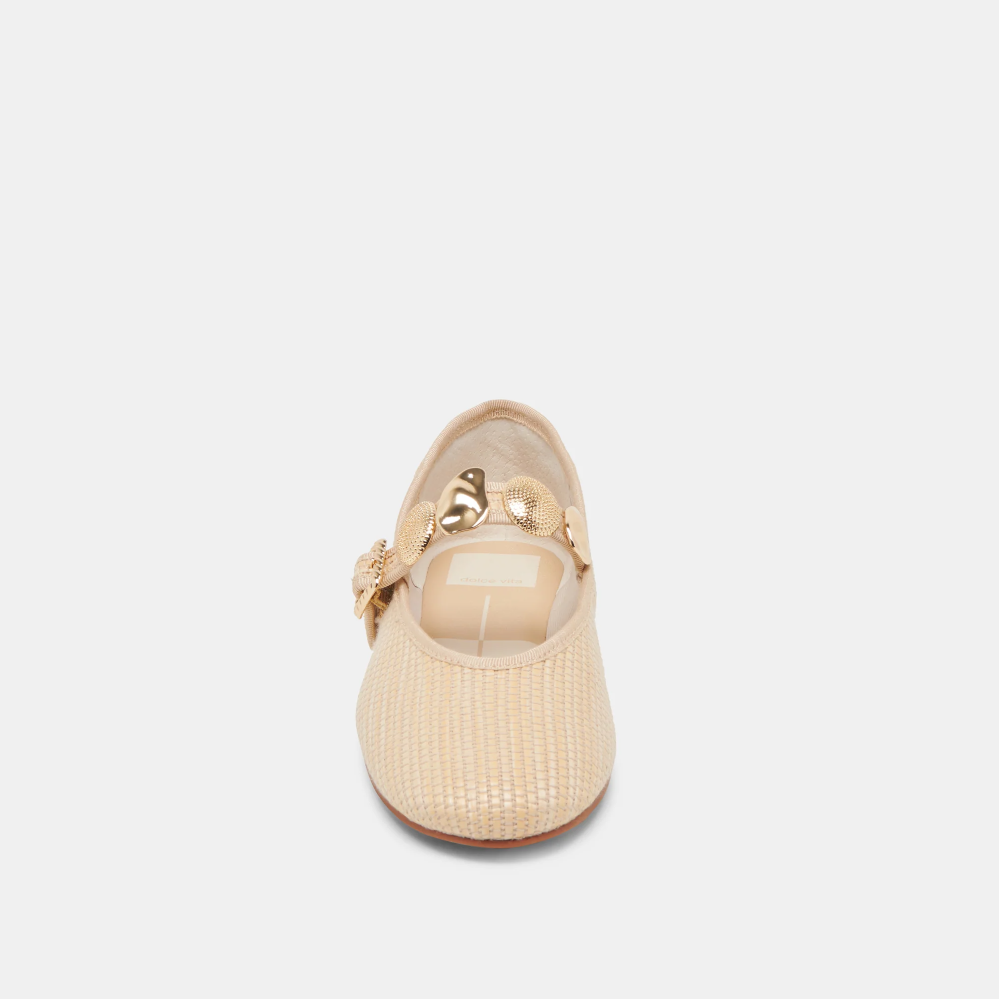 RELAN BALLET FLATS LT NATURAL RAFFIA - Image 8