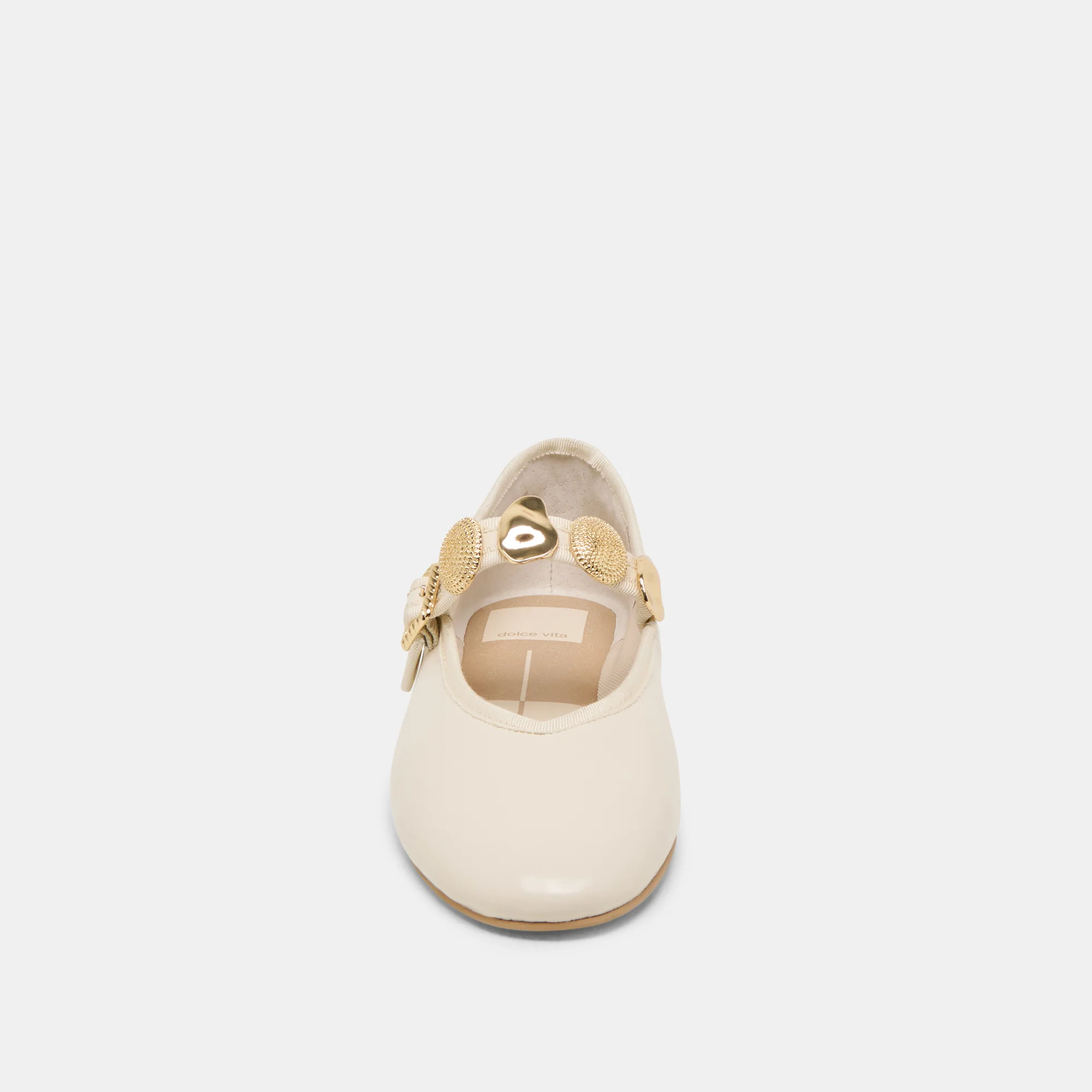 RELAN BALLET FLATS OFF WHITE LEATHER - Image 8