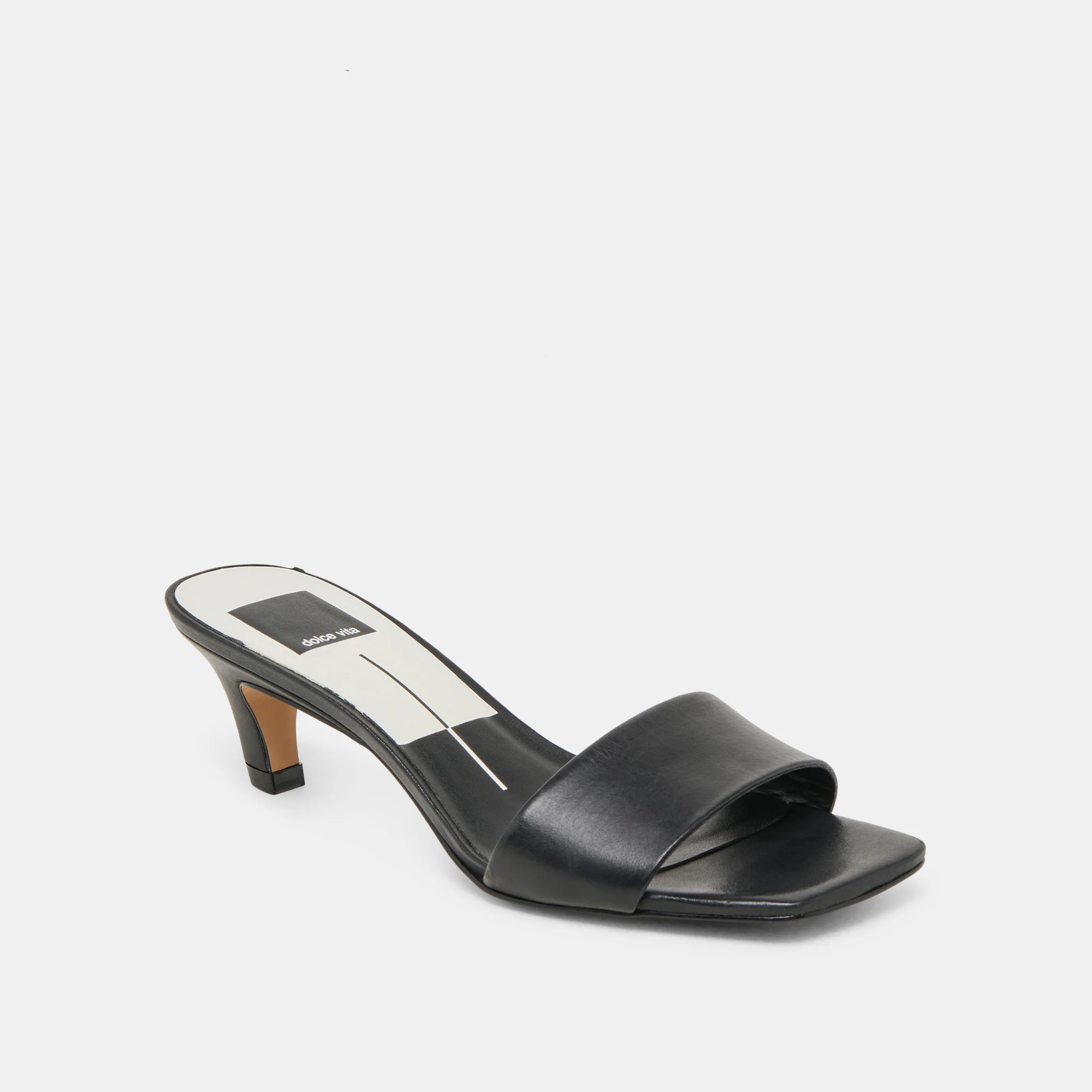 REXA HEELS BLACK LEATHER - Image 2