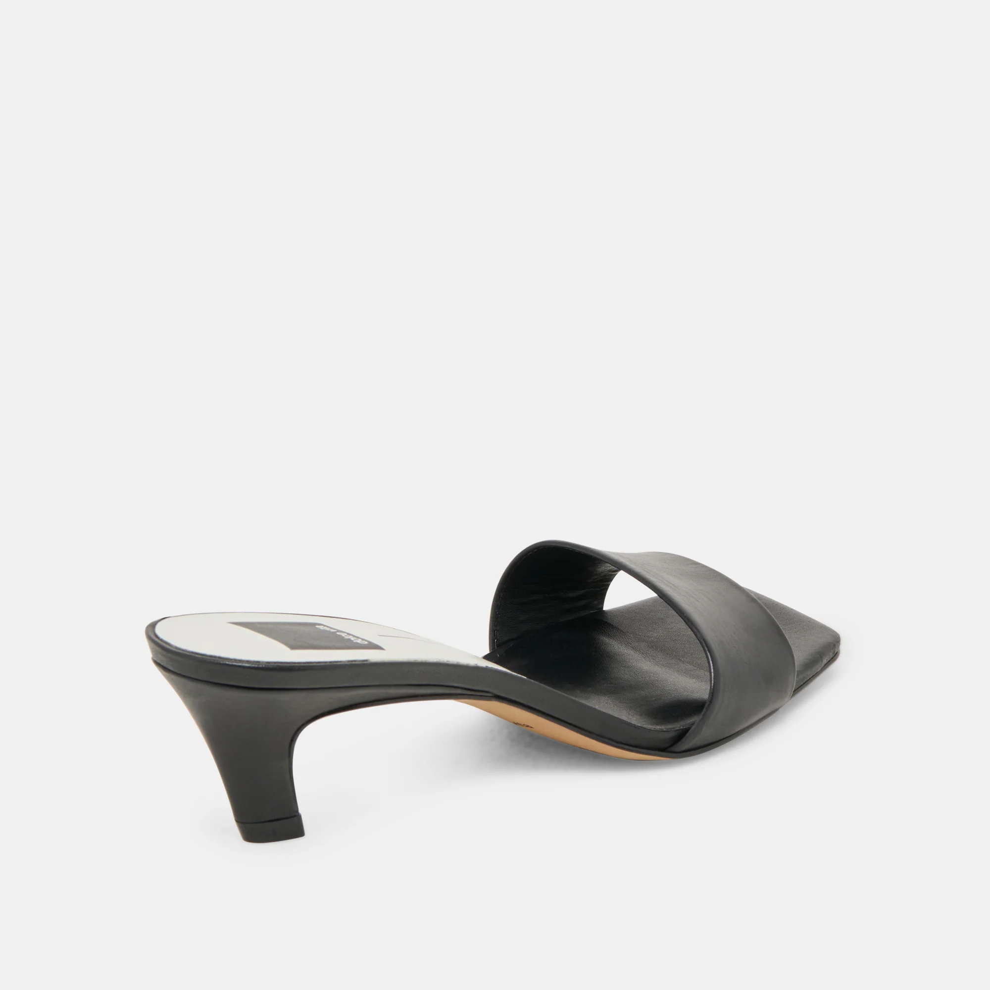 REXA HEELS BLACK LEATHER - Image 3