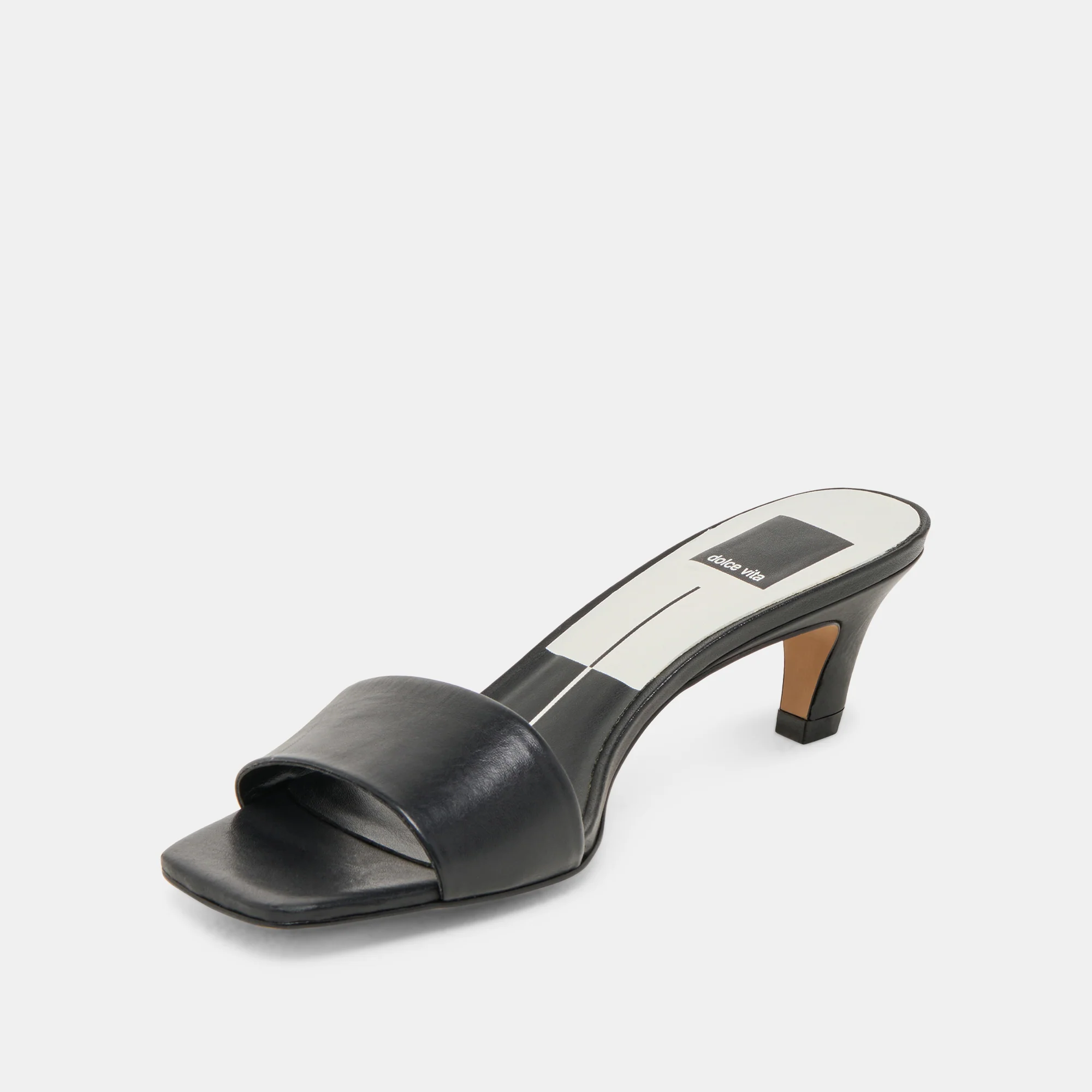 REXA HEELS BLACK LEATHER - Image 4
