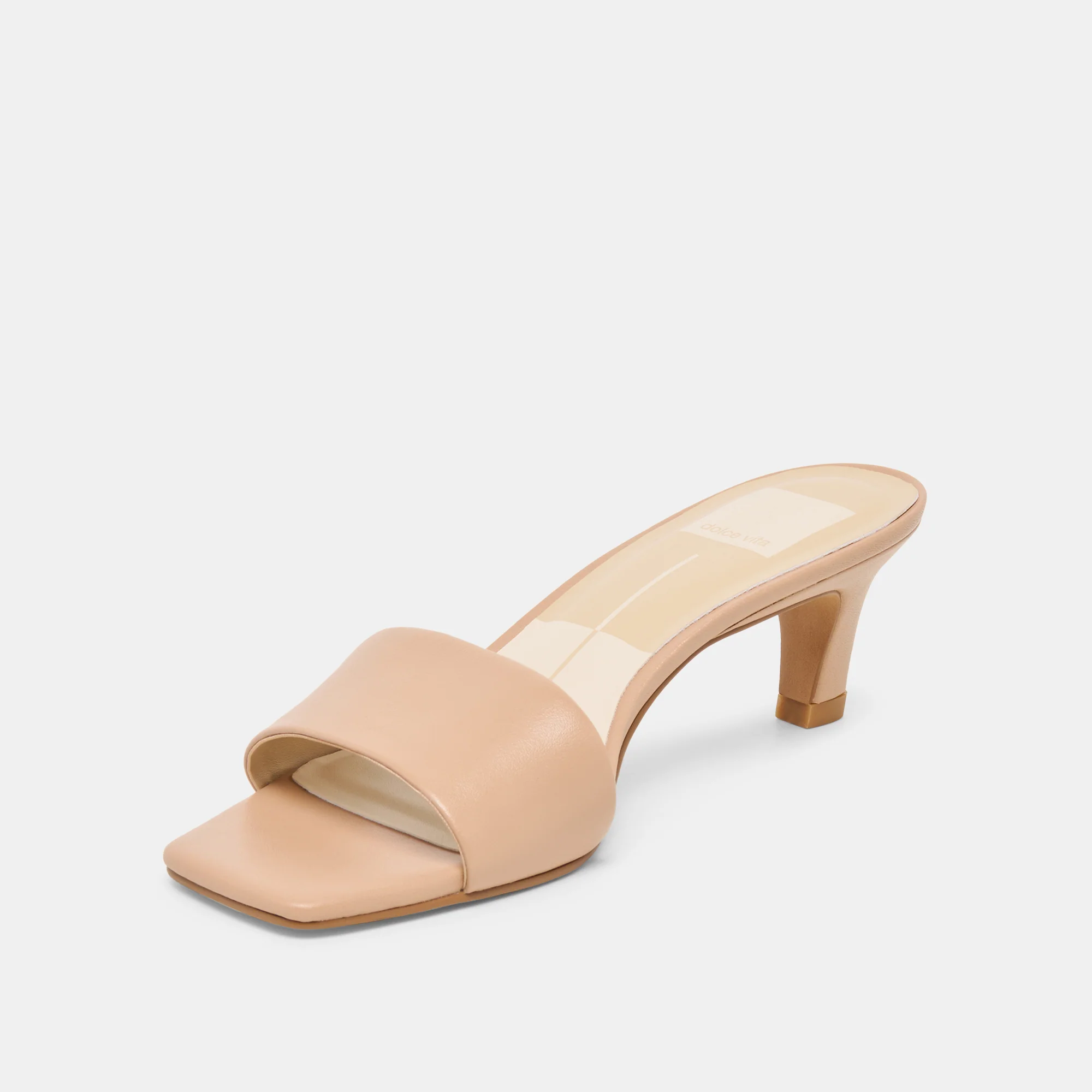 REXA HEELS LIGHT TAN LEATHER - Image 4