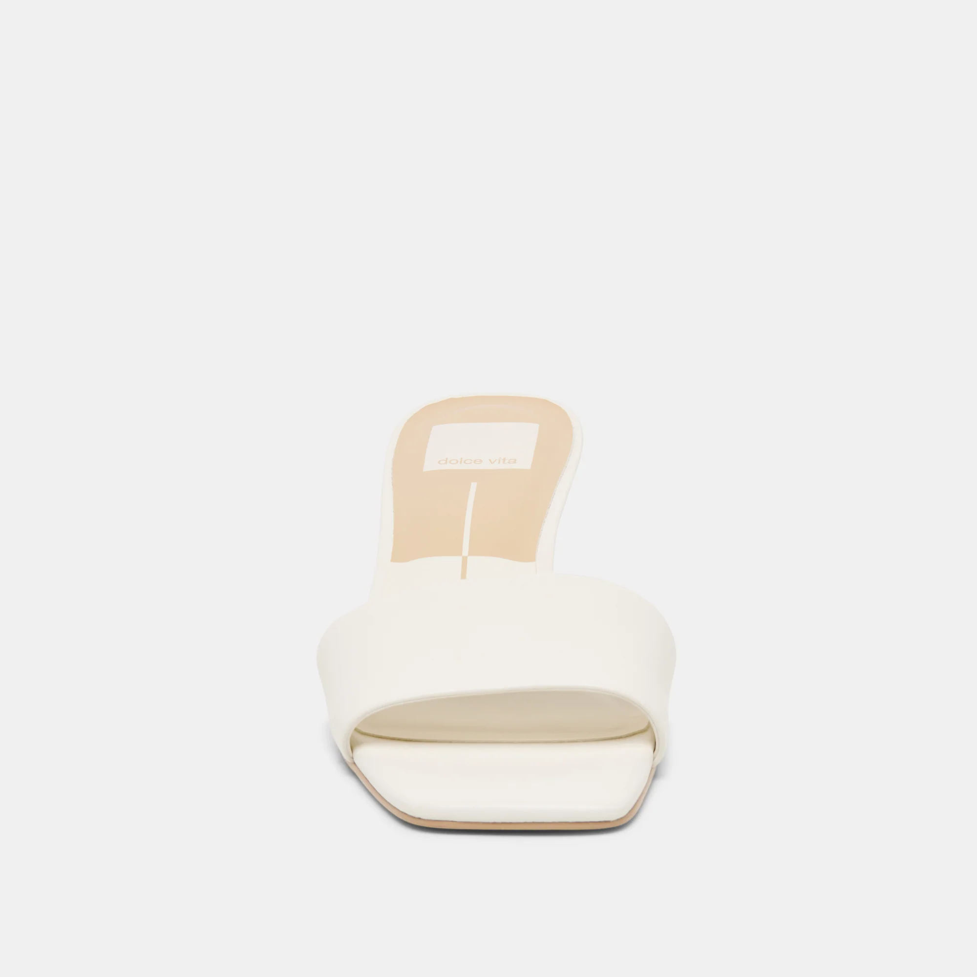 REXA WIDE HEELS TRUE WHITE LEATHER - Image 6