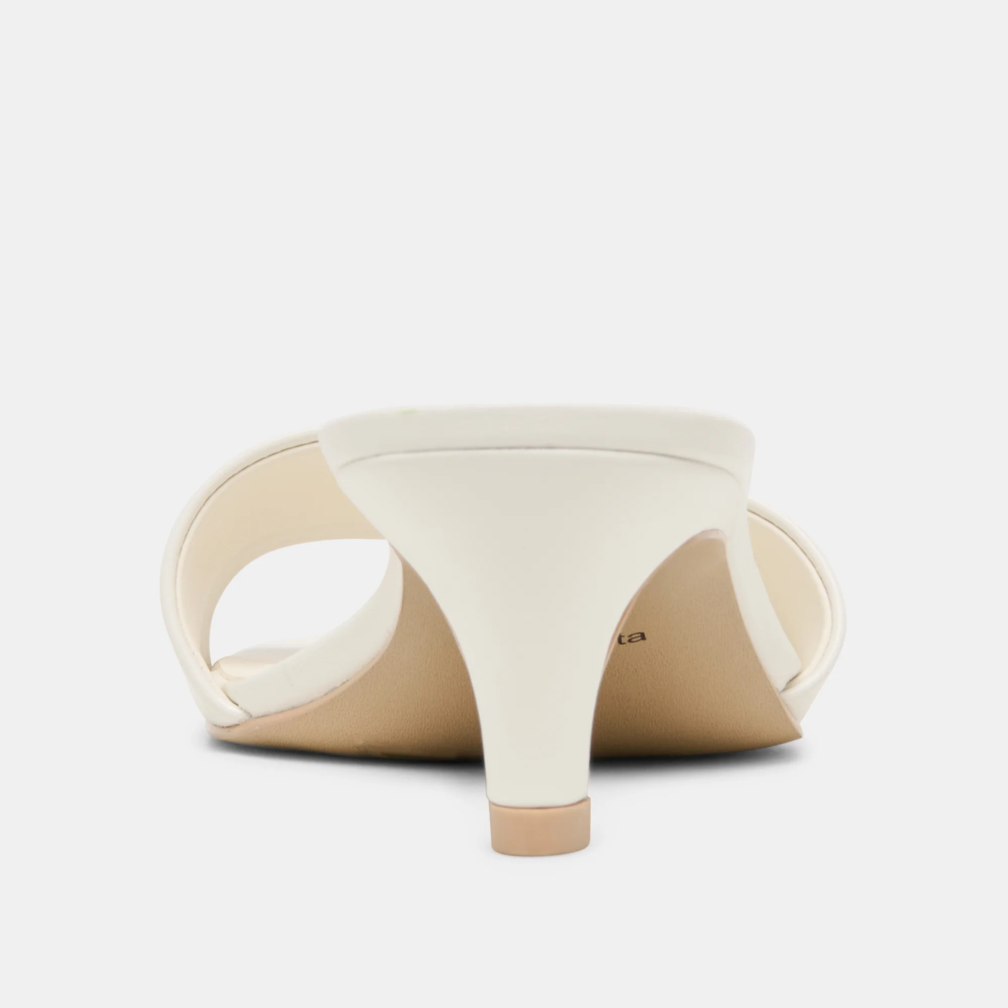 REXA WIDE HEELS TRUE WHITE LEATHER - Image 7
