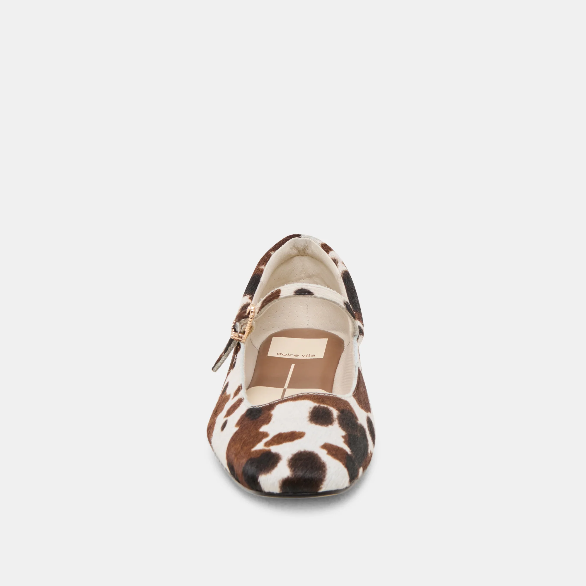 REYES BALLET FLATS COCOA TAURUS CALF HAIR - Image 9