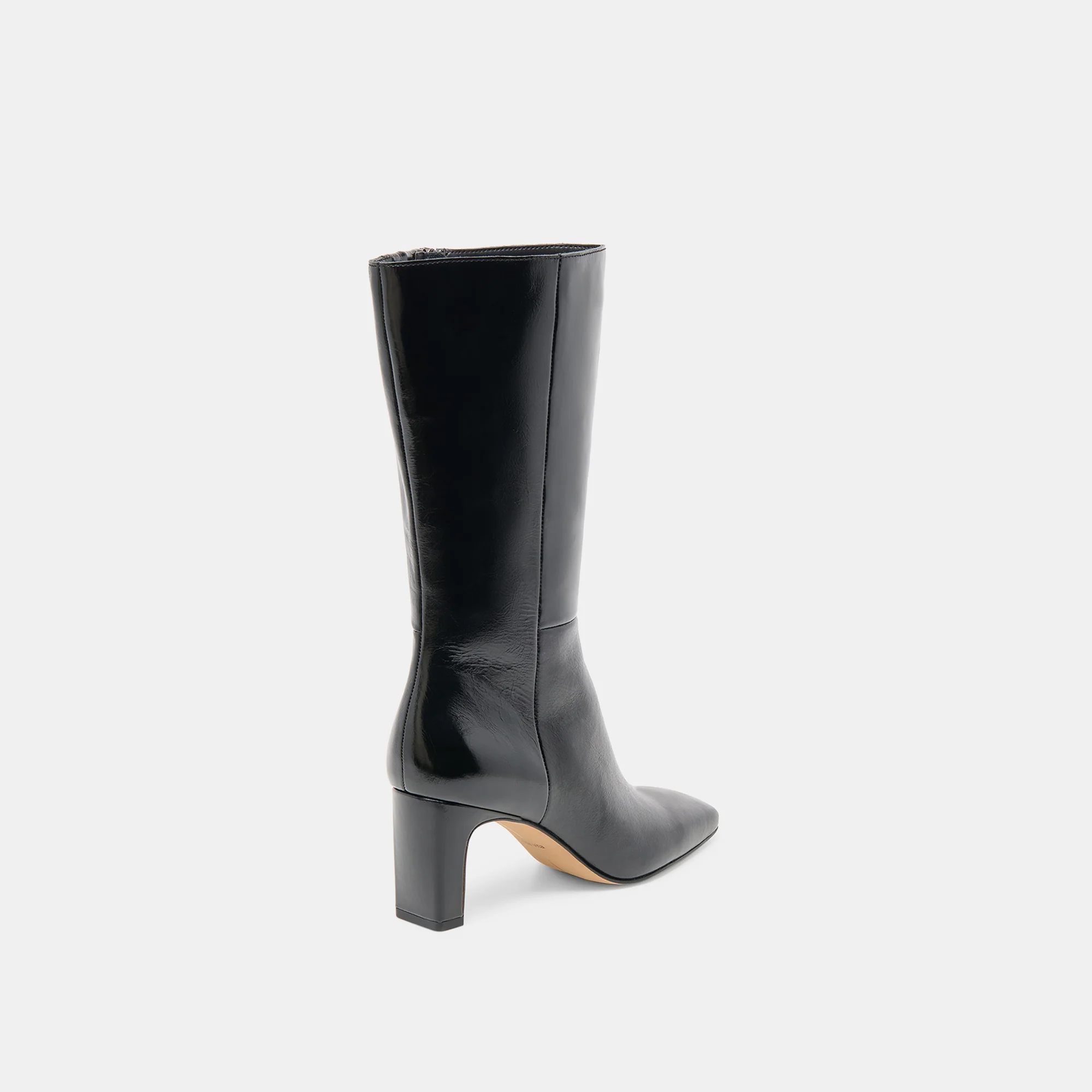 RIGGS WIDE CALF BOOTS BLACK LEATHER - Image 5