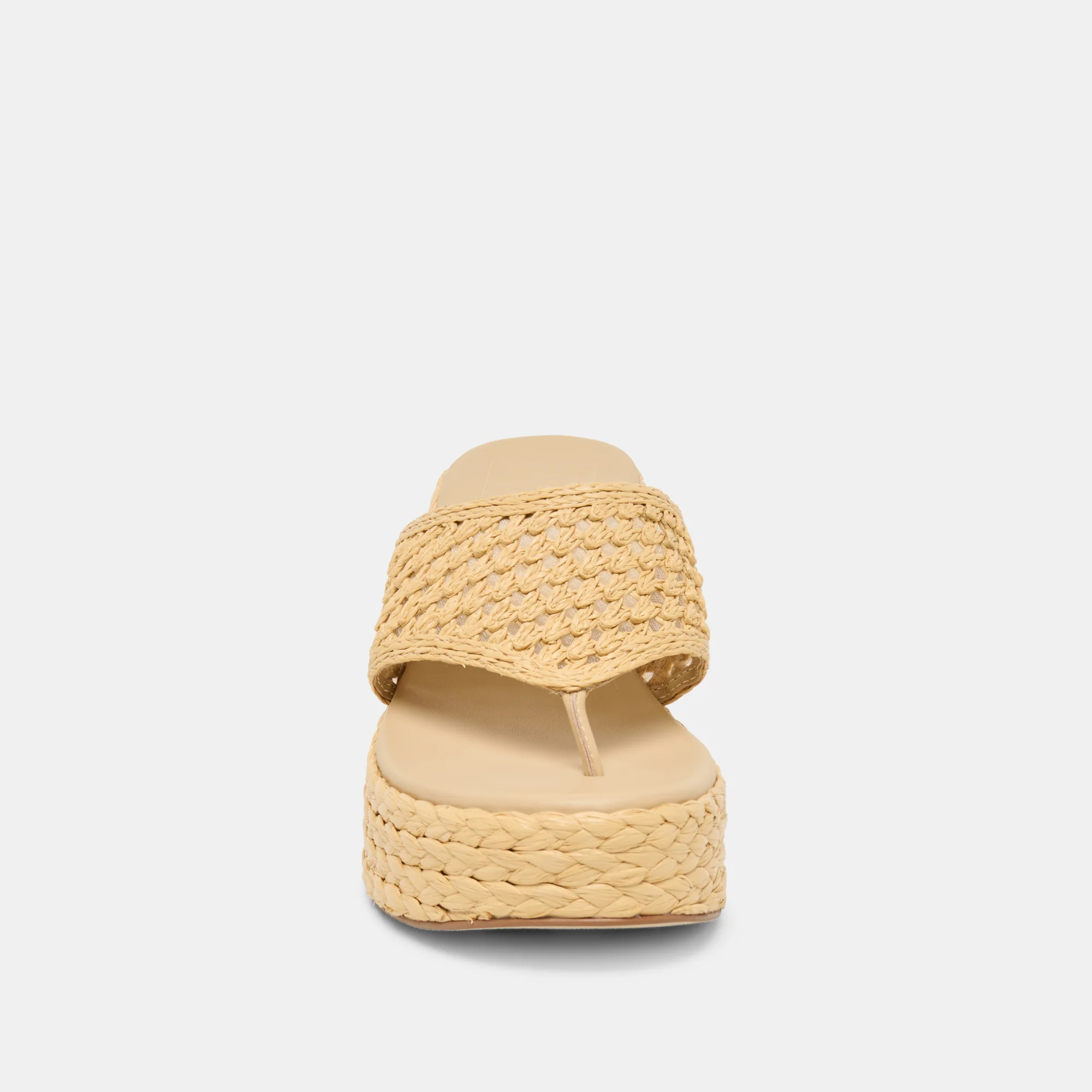 RIPPLE HEELS LT NATURAL RAFFIA - Image 8