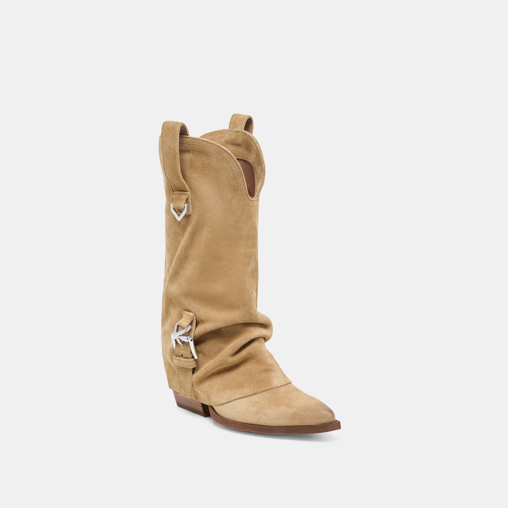 ROGUE BOOTS CAMEL SUEDE - Image 2