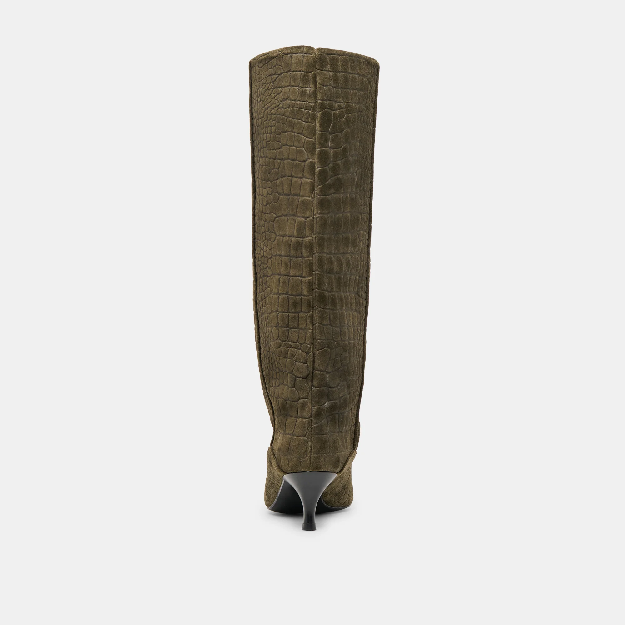 ROXLA BOOTS OLIVE CROCO EMBOSSED LEATHER - Image 10