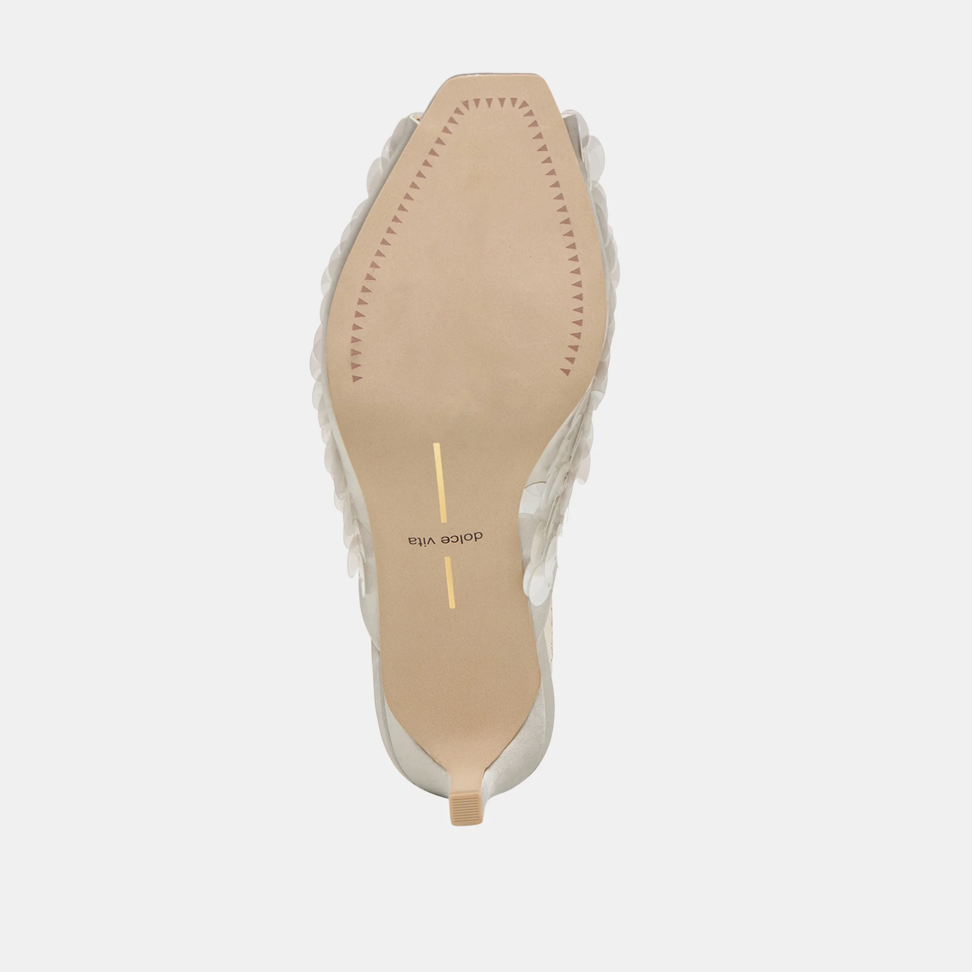SAMARY CONFETTI HEELS SILVER SATIN - Image 13