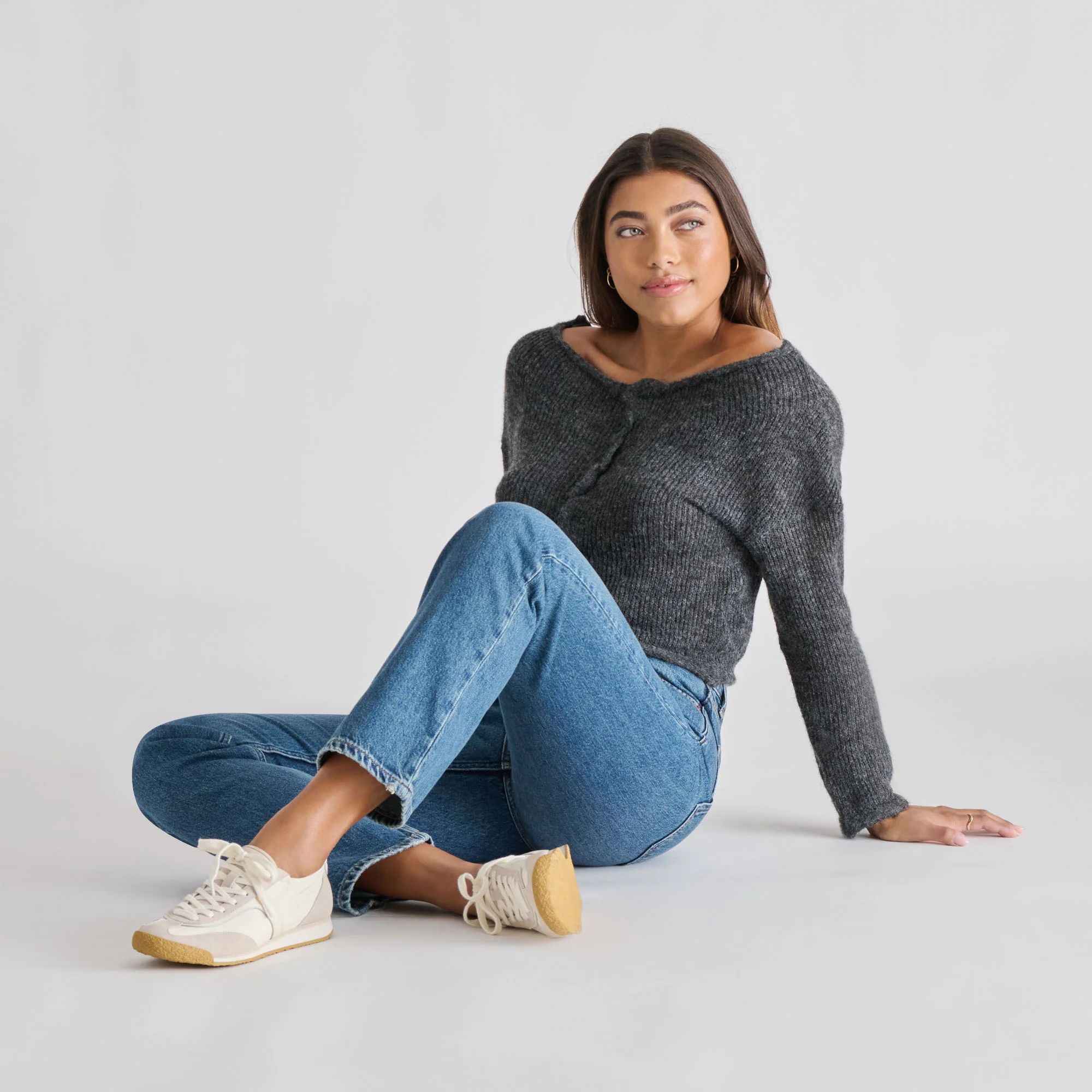 SARIYA SNEAKERS WHITE NYLON - Image 2