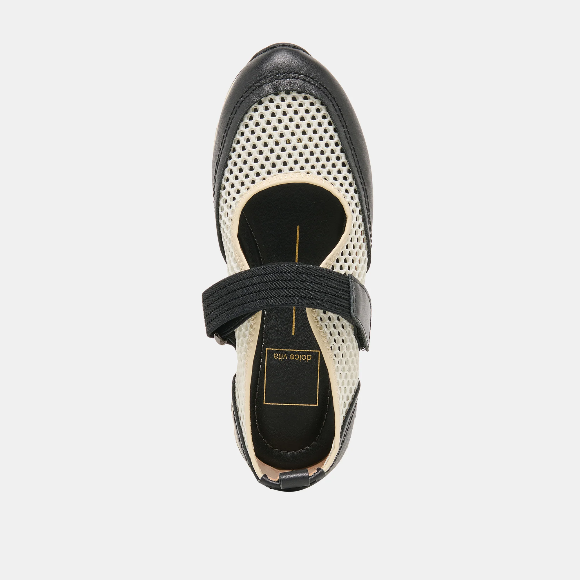 SELINE SNEAKERS WHITE BLACK MESH - Image 10