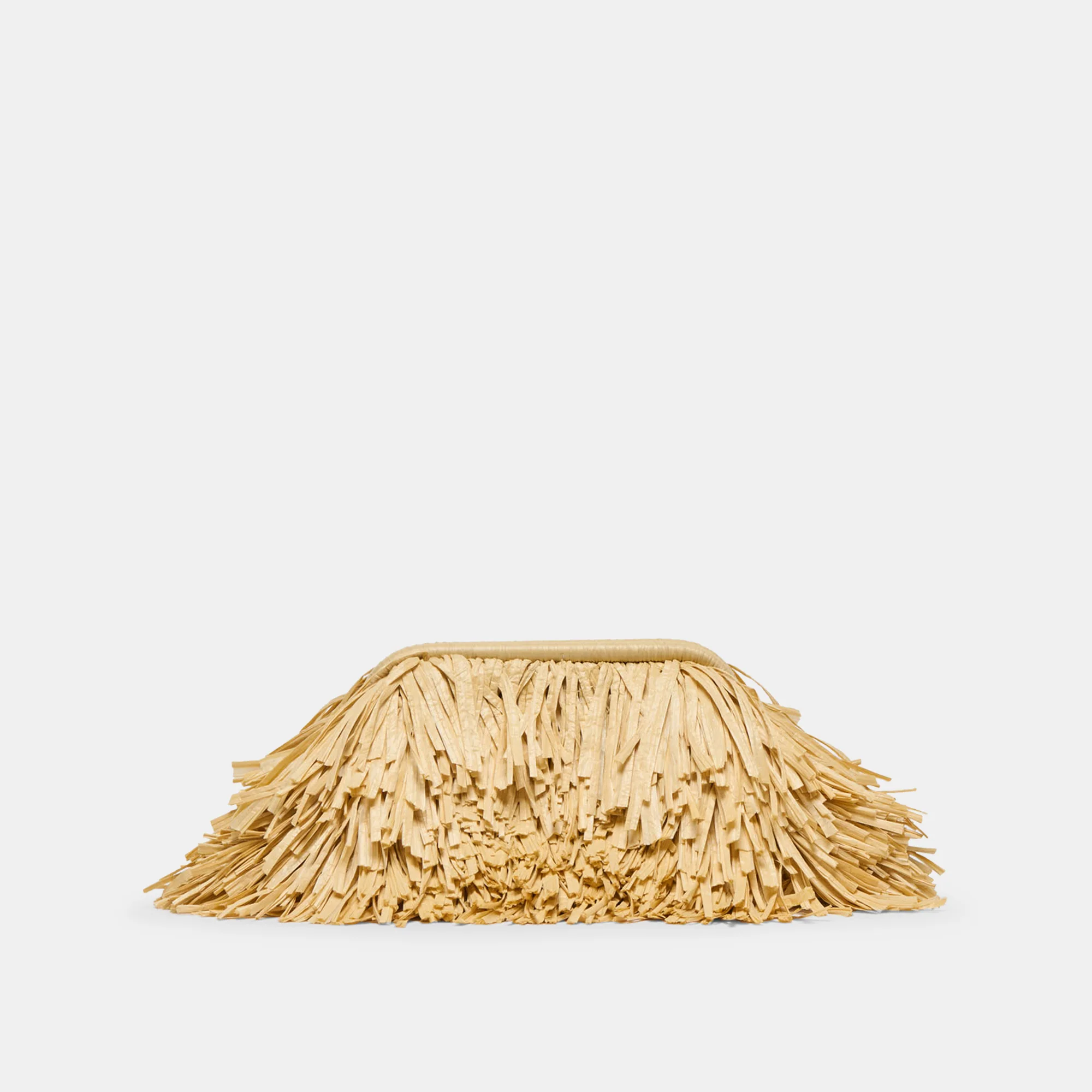 SERINA CLUTCH NATURAL RAFFIA - Image 3