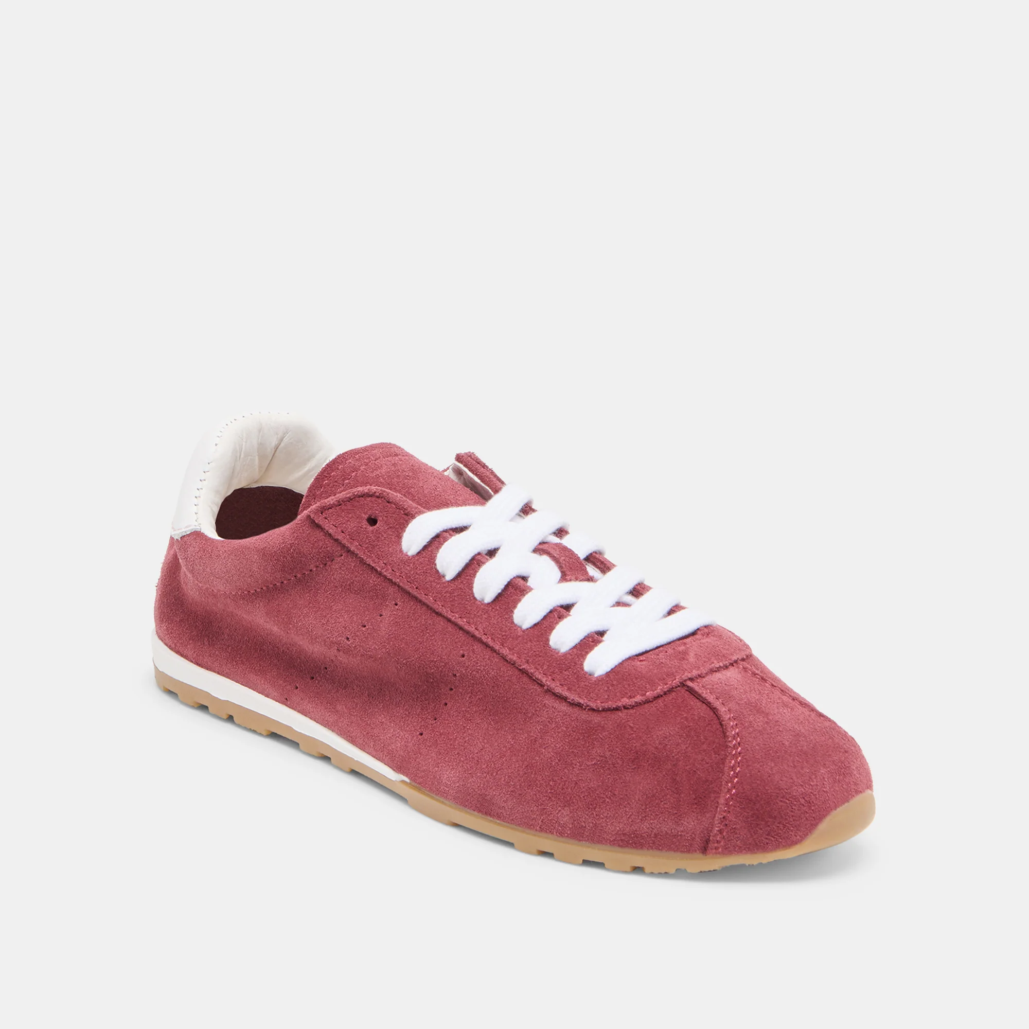 SERINA SNEAKERS BURGUNDY SUEDE - Image 3