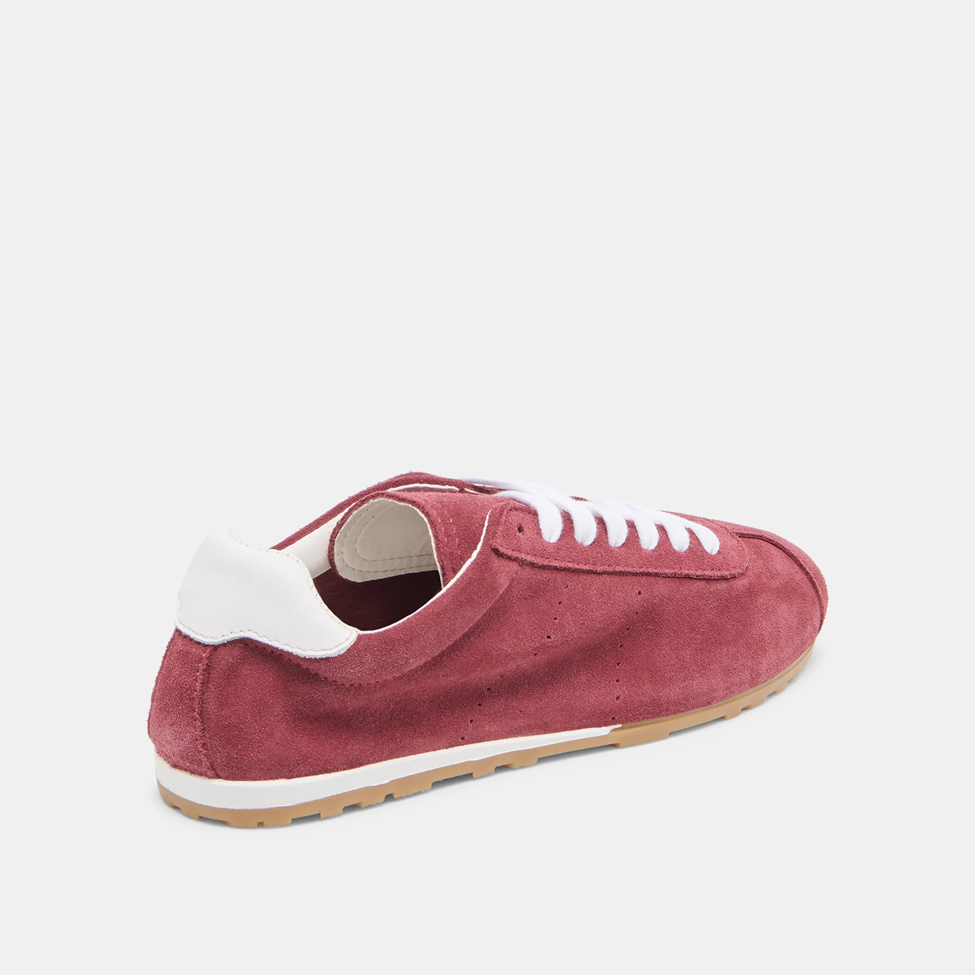 SERINA SNEAKERS BURGUNDY SUEDE - Image 5
