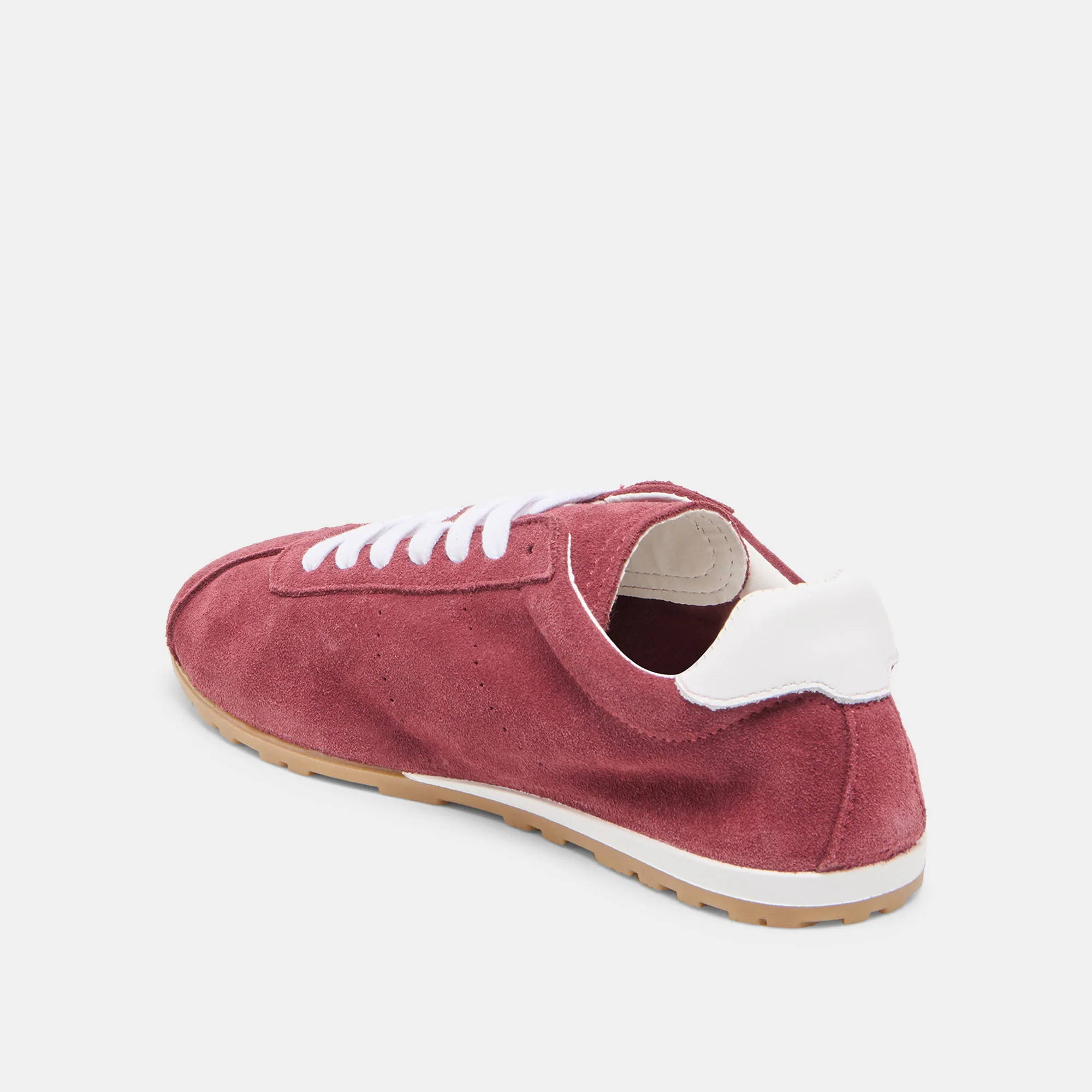 SERINA SNEAKERS BURGUNDY SUEDE - Image 8