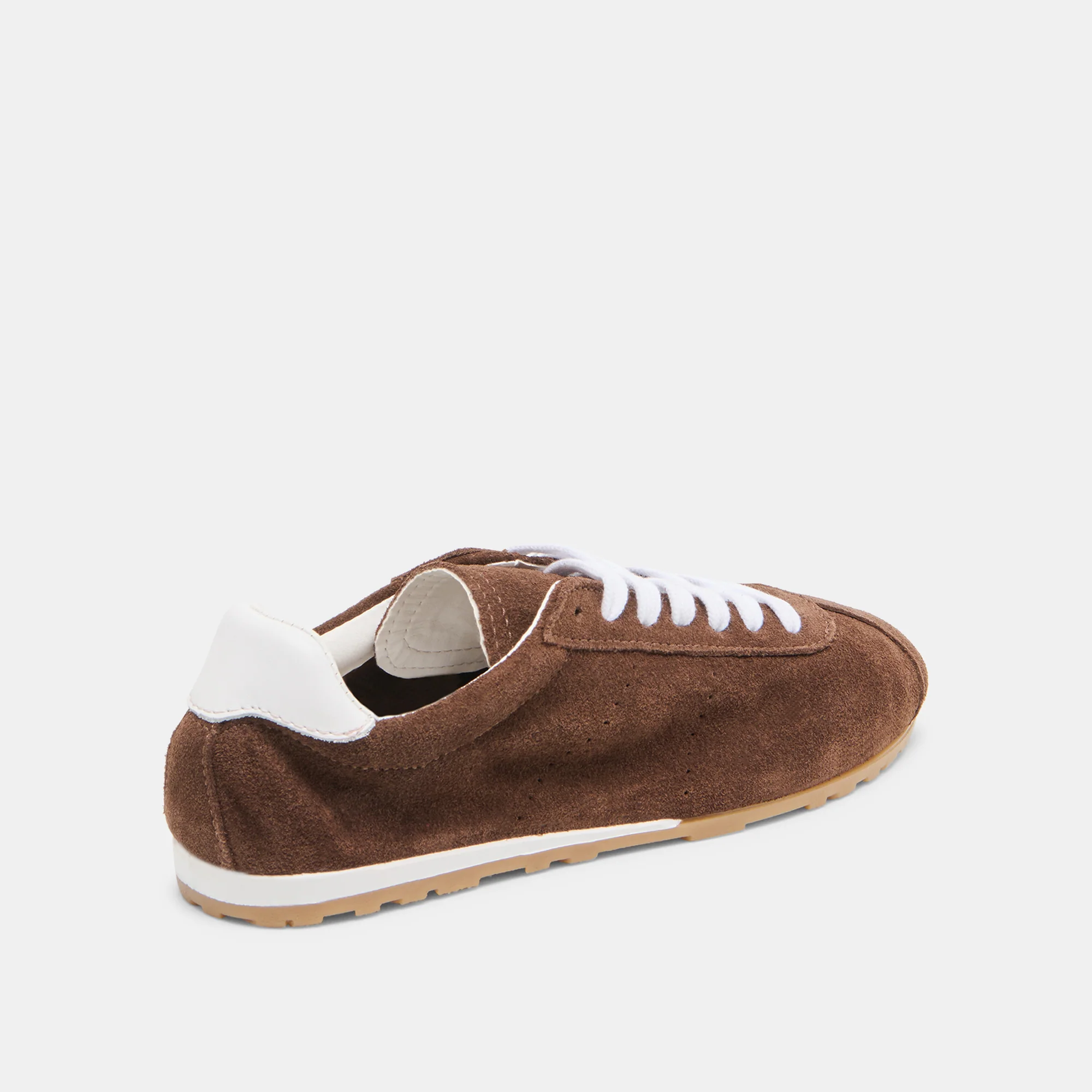 SERINA SNEAKERS DK BROWN SUEDE - Image 5