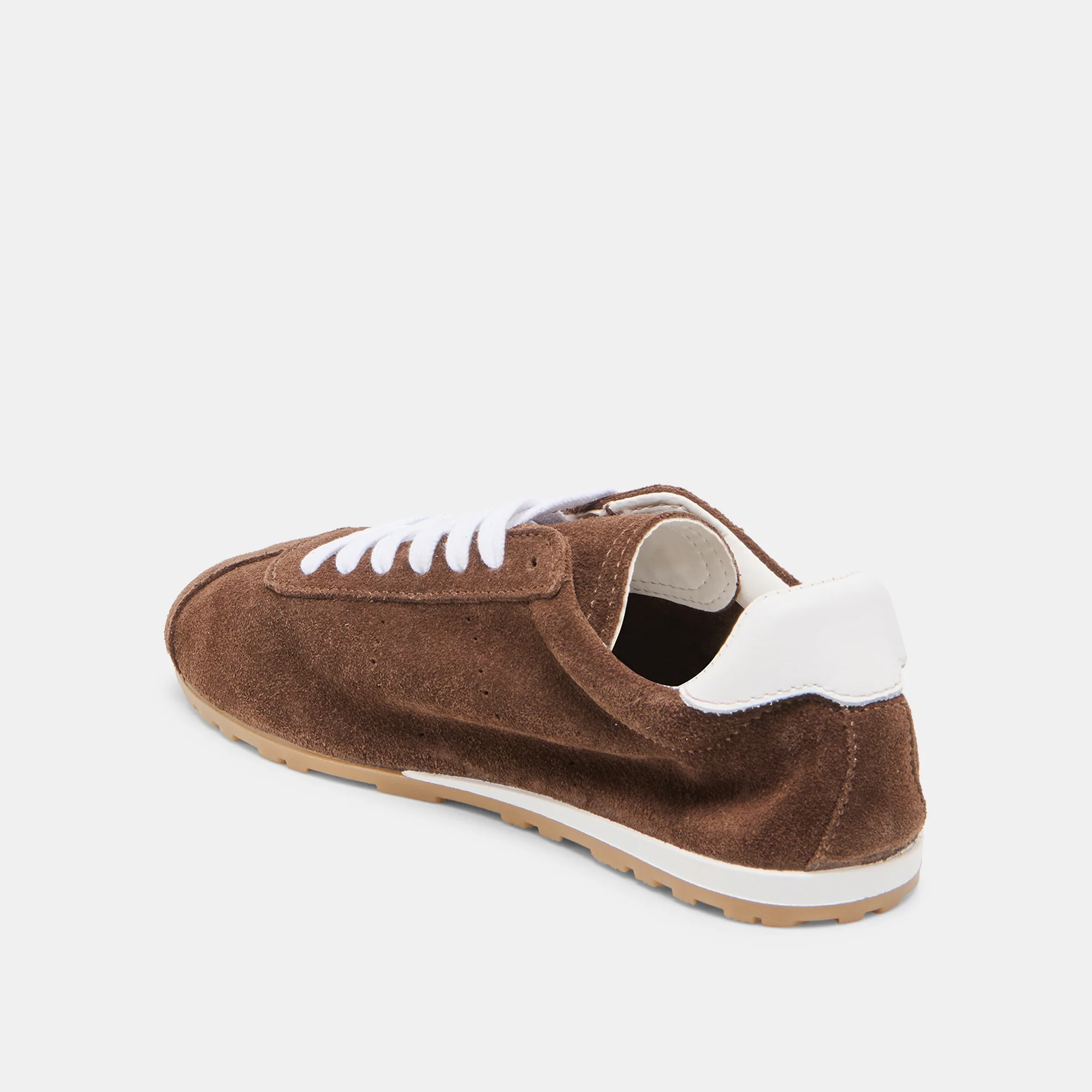 SERINA SNEAKERS DK BROWN SUEDE - Image 9