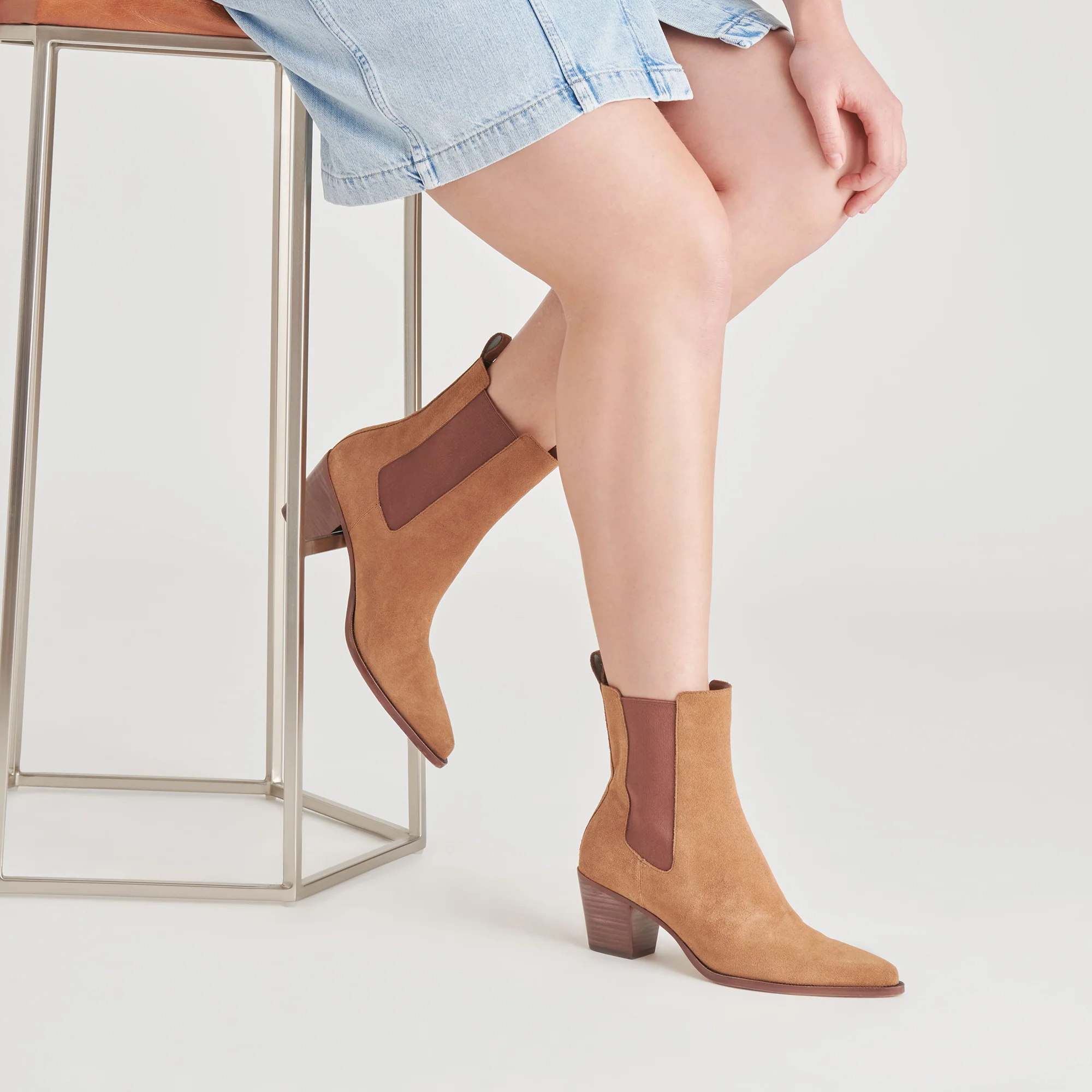 SHADIE H2O BOOTIES BROWN SUEDE - Image 2