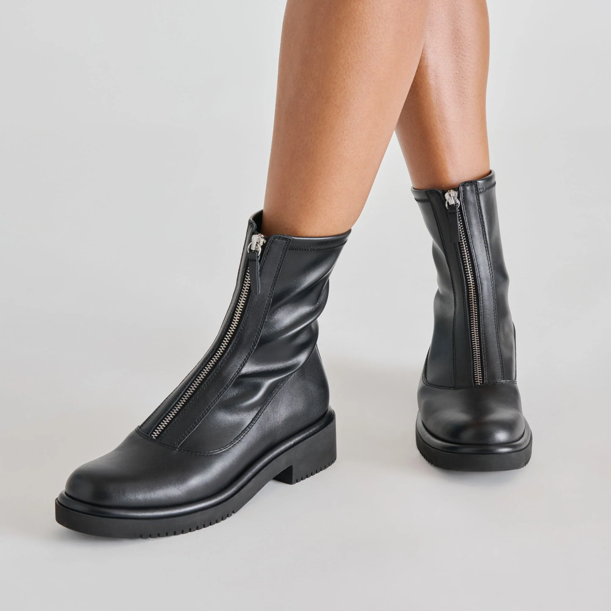 SHANTE BOOTS BLACK LEATHER - Image 4