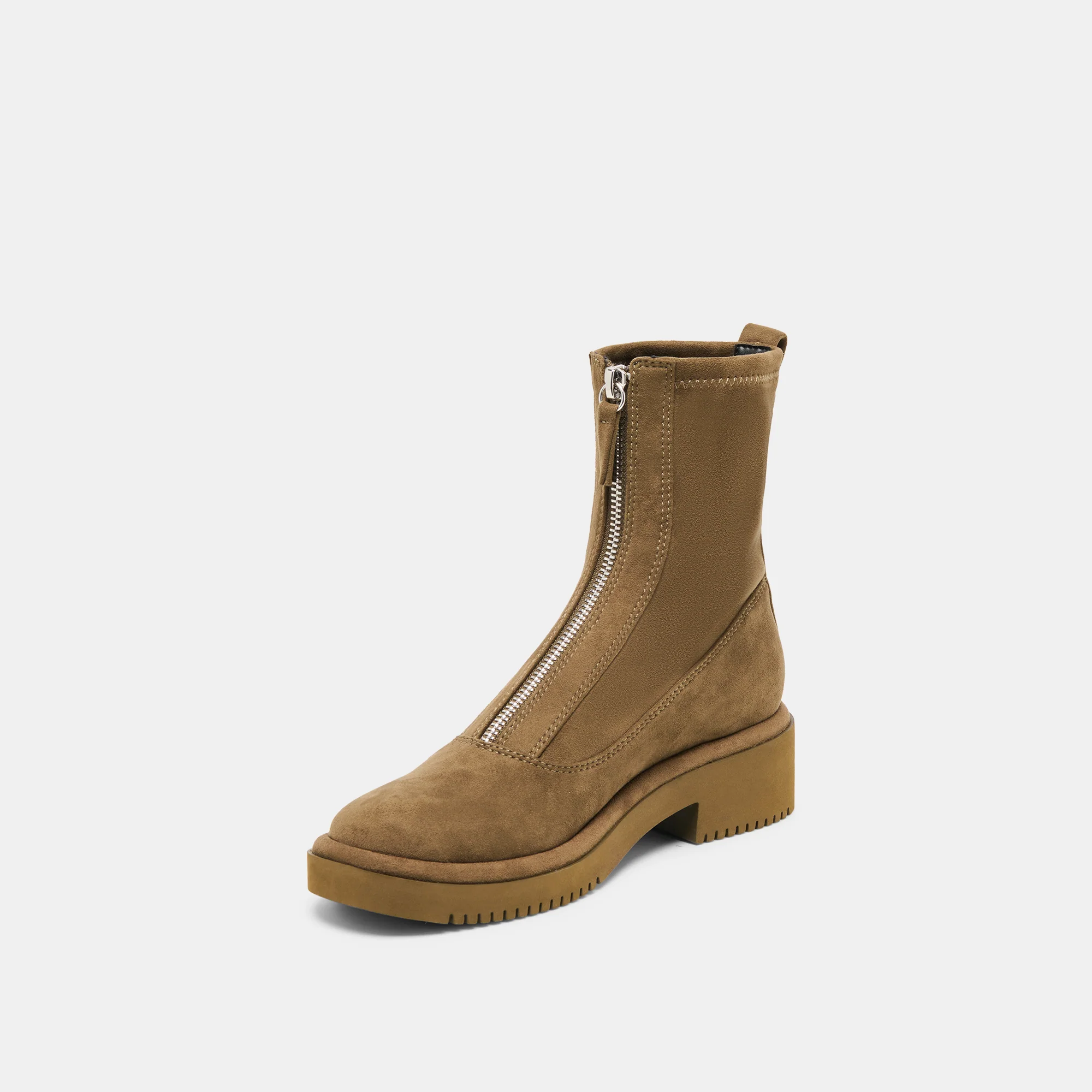 SHANTE BOOTS DK OLIVE STELLA SUEDE - Image 4