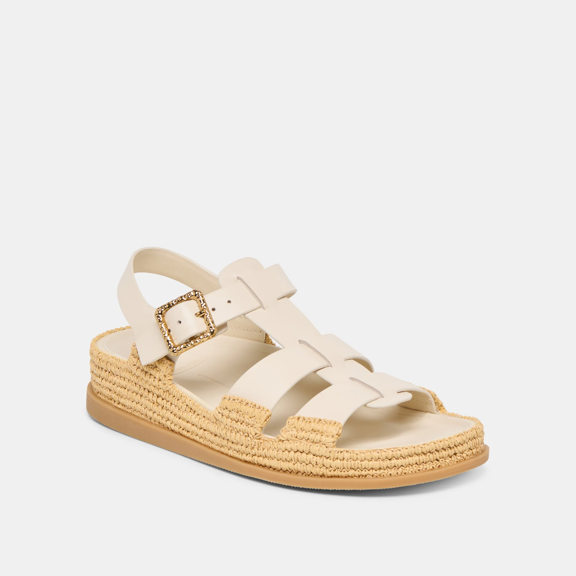 SHENNA SANDALS BONE LEATHER - Image 3