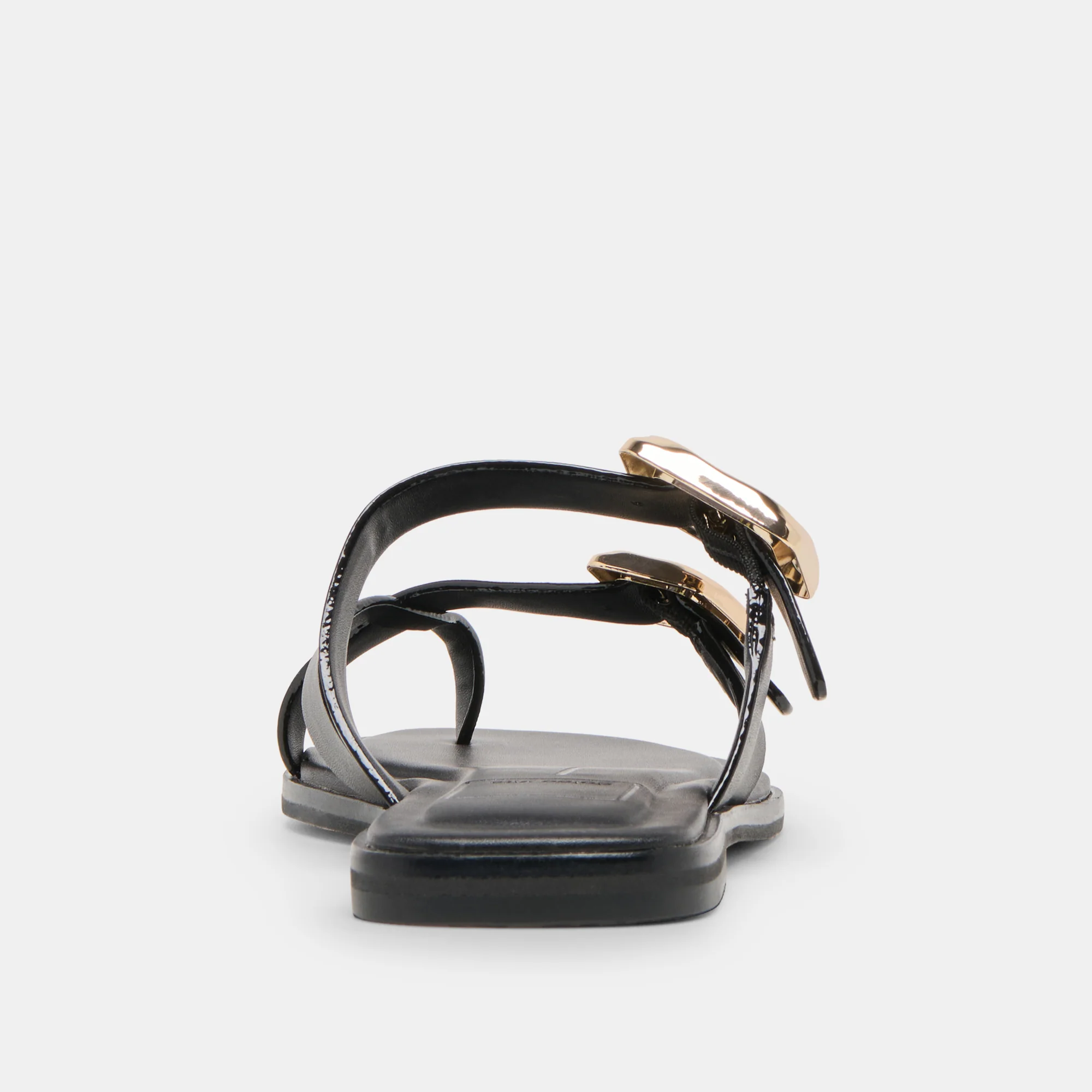 SHORE SANDALS BLACK LEATHER - Image 7