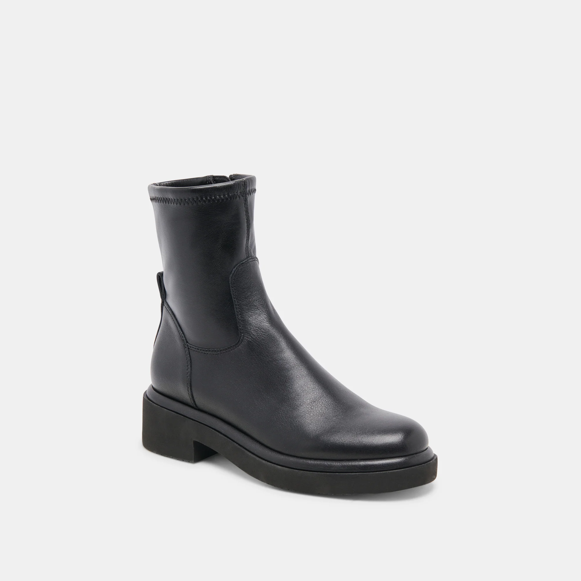 SIMAYA H2O WIDE BOOTS BLACK LEATHER - Image 2
