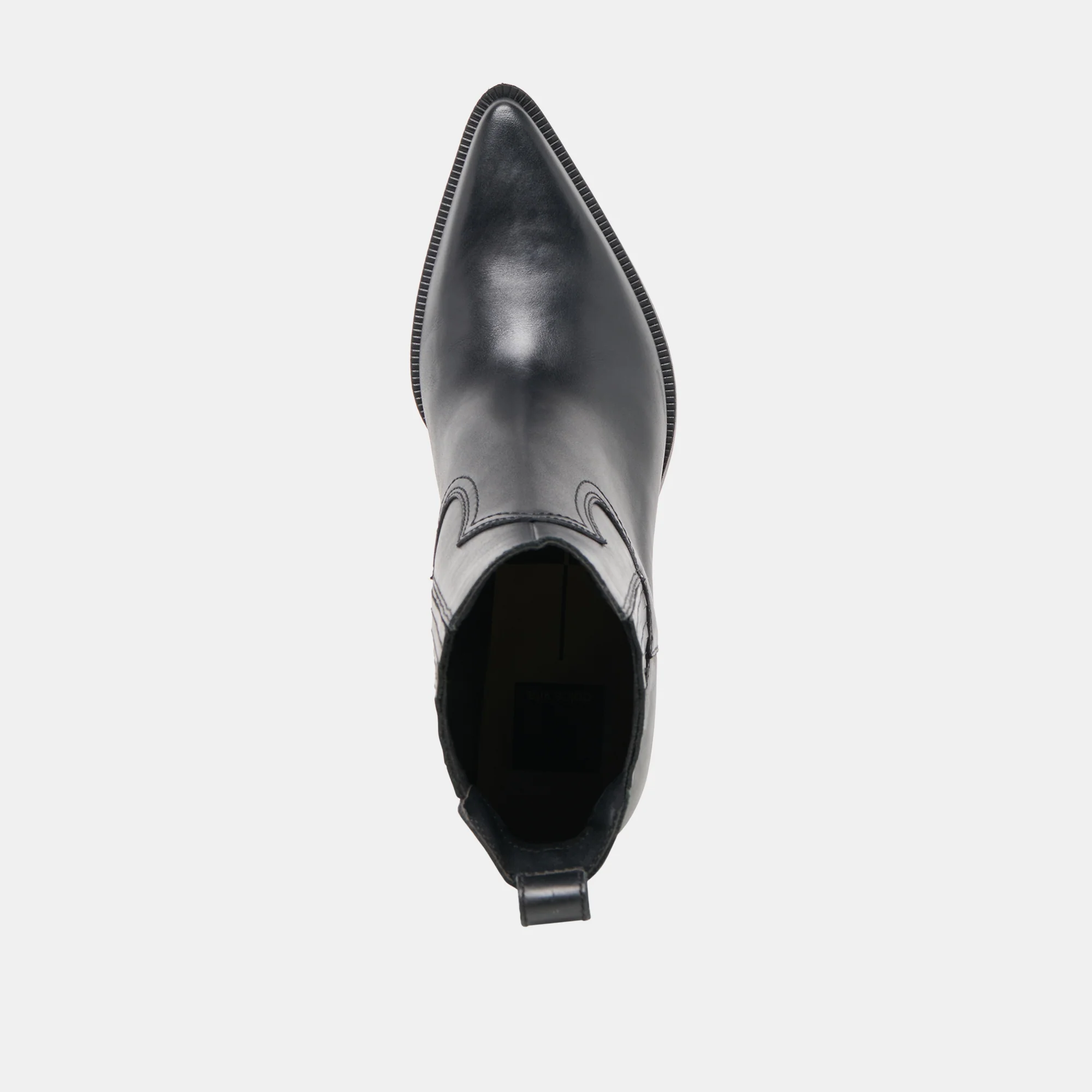 SLIM BOOTIES BLACK LEATHER - Image 13