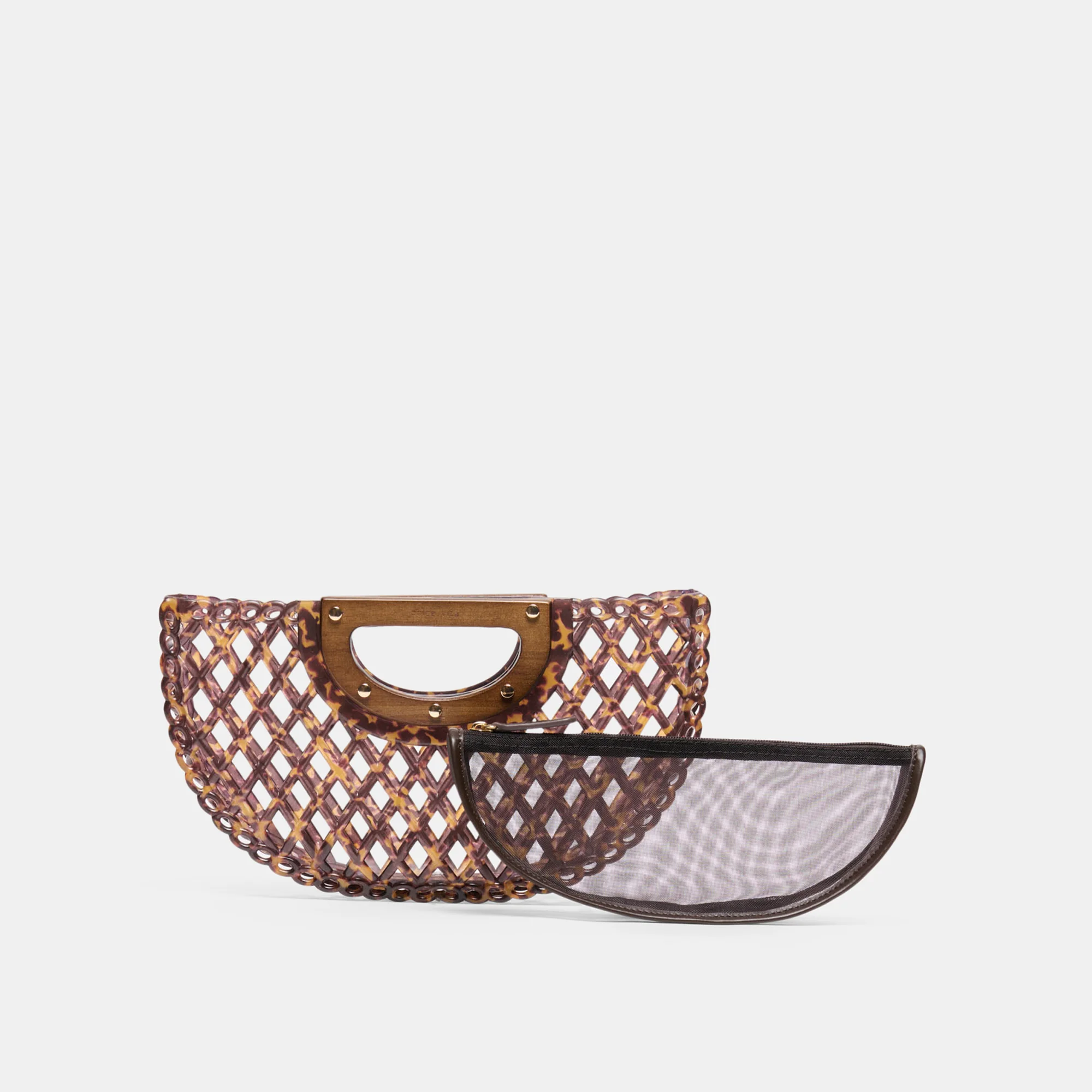 SOLANDRA CLUTCH TORTOISE JELLY - Image 3