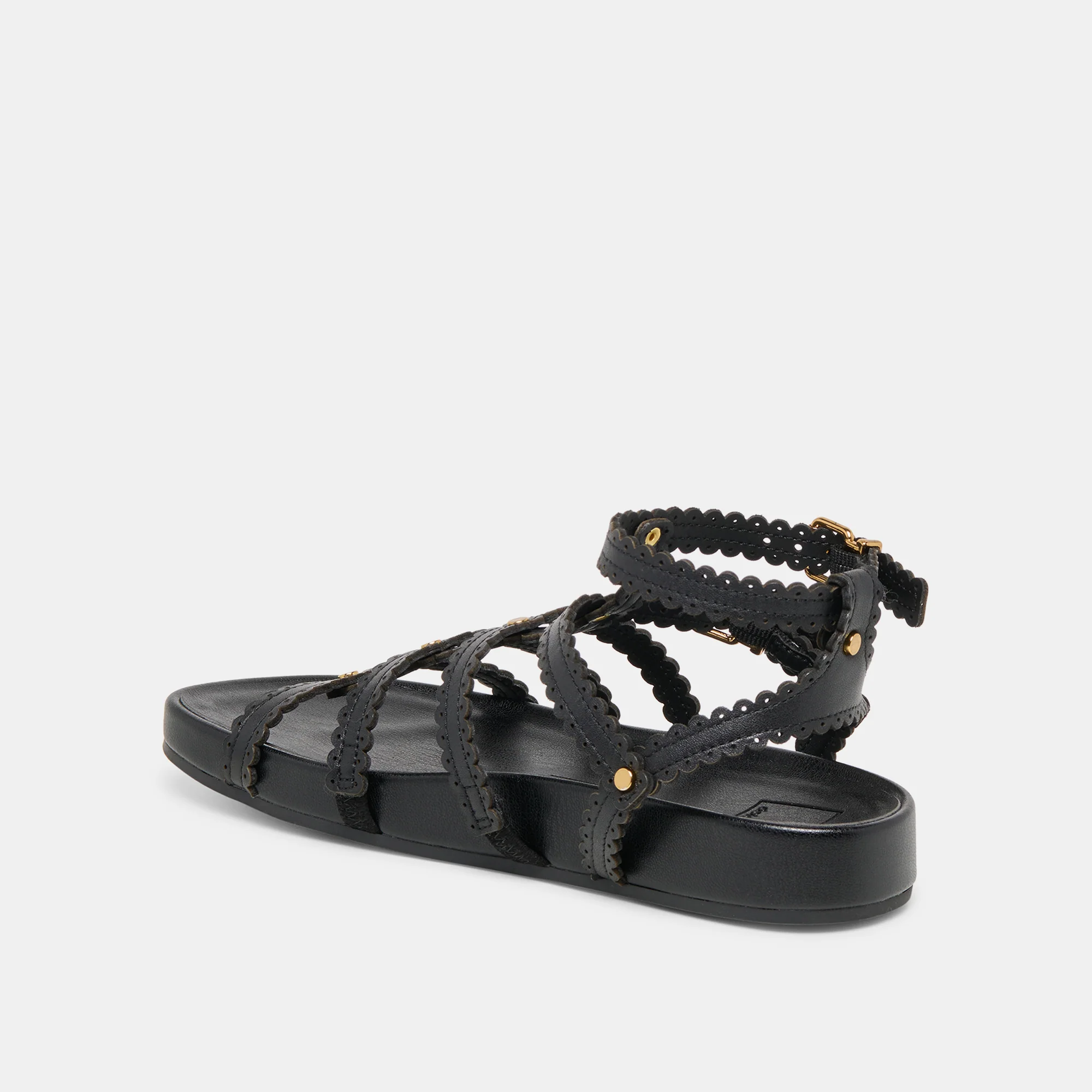 SUSANA SANDALS BLACK LEATHER - Image 5