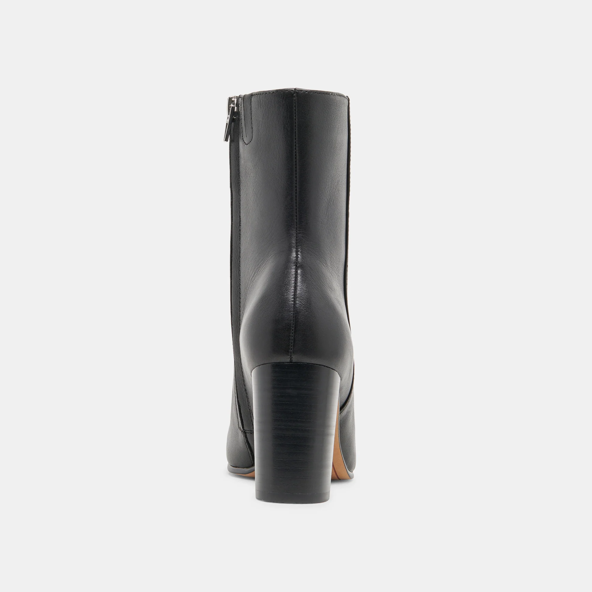 SUZY WIDE BOOTIES BLACK LEATHER - Image 7
