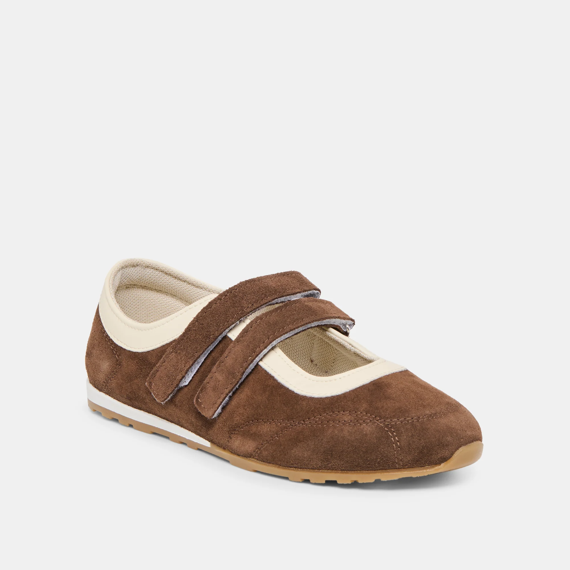 SWAN SNEAKERS DK BROWN SUEDE - Image 3