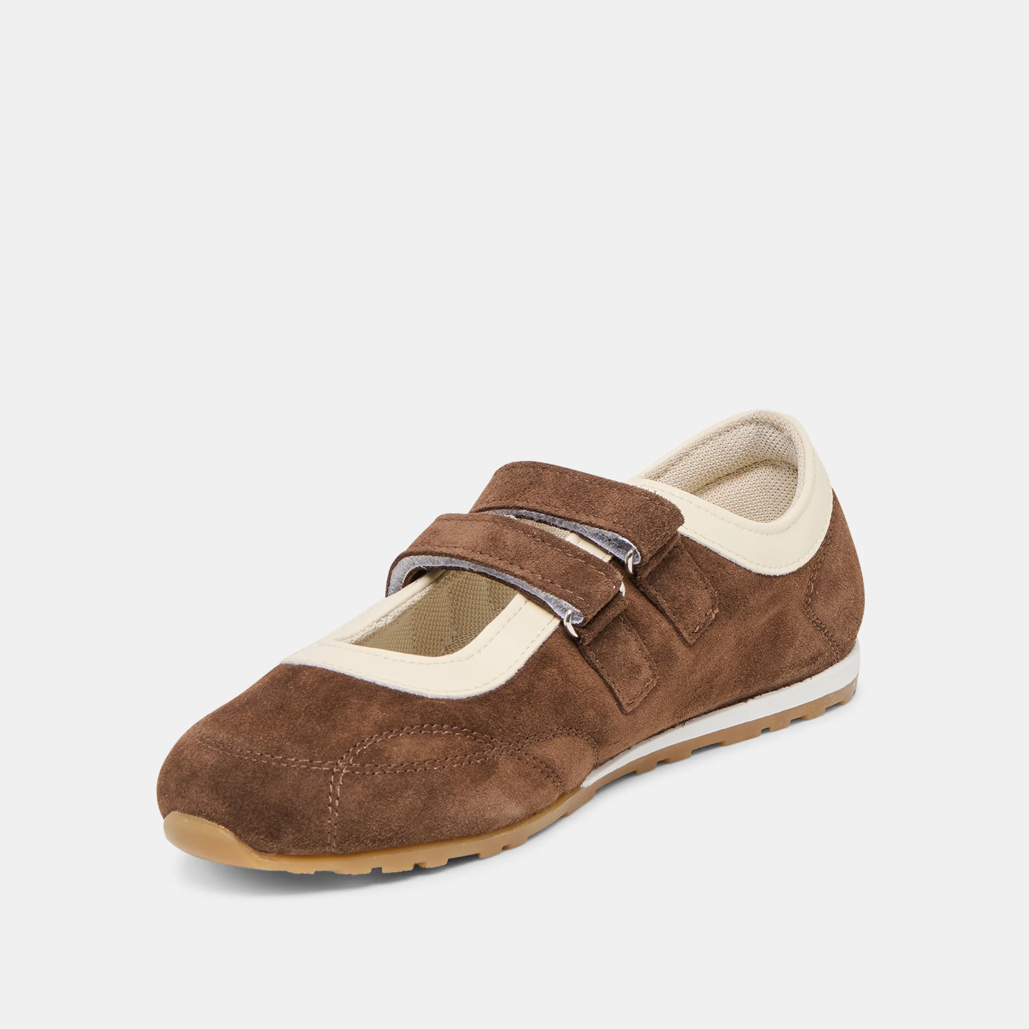 SWAN SNEAKERS DK BROWN SUEDE - Image 6