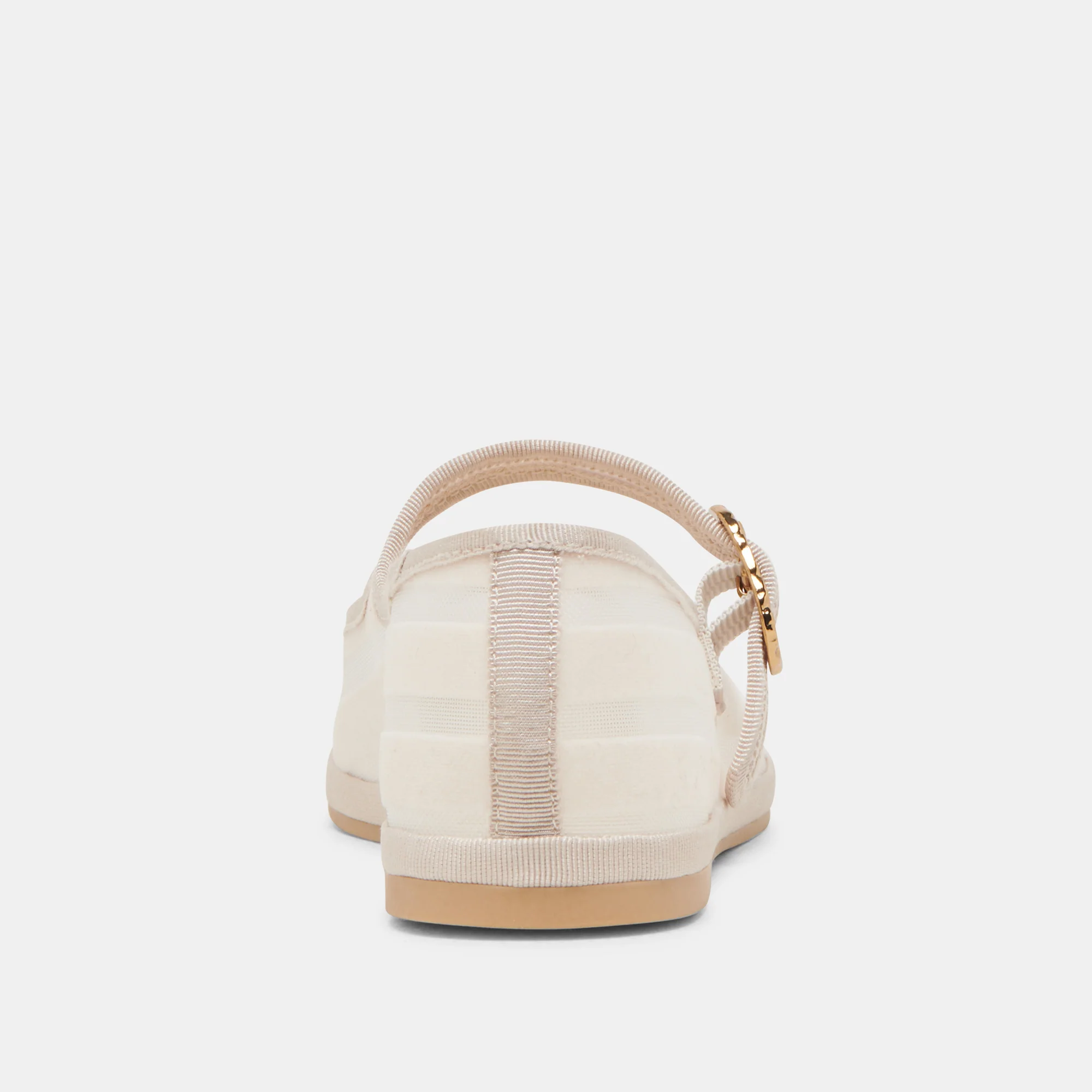 TAMEKA BALLET FLATS BONE STRIPE MESH - Image 9
