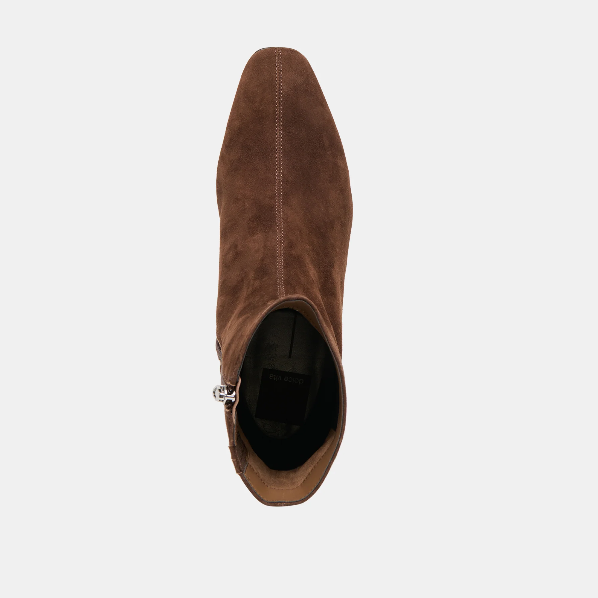 TARINE BOOTIES DK BROWN NUBUCK - Image 10