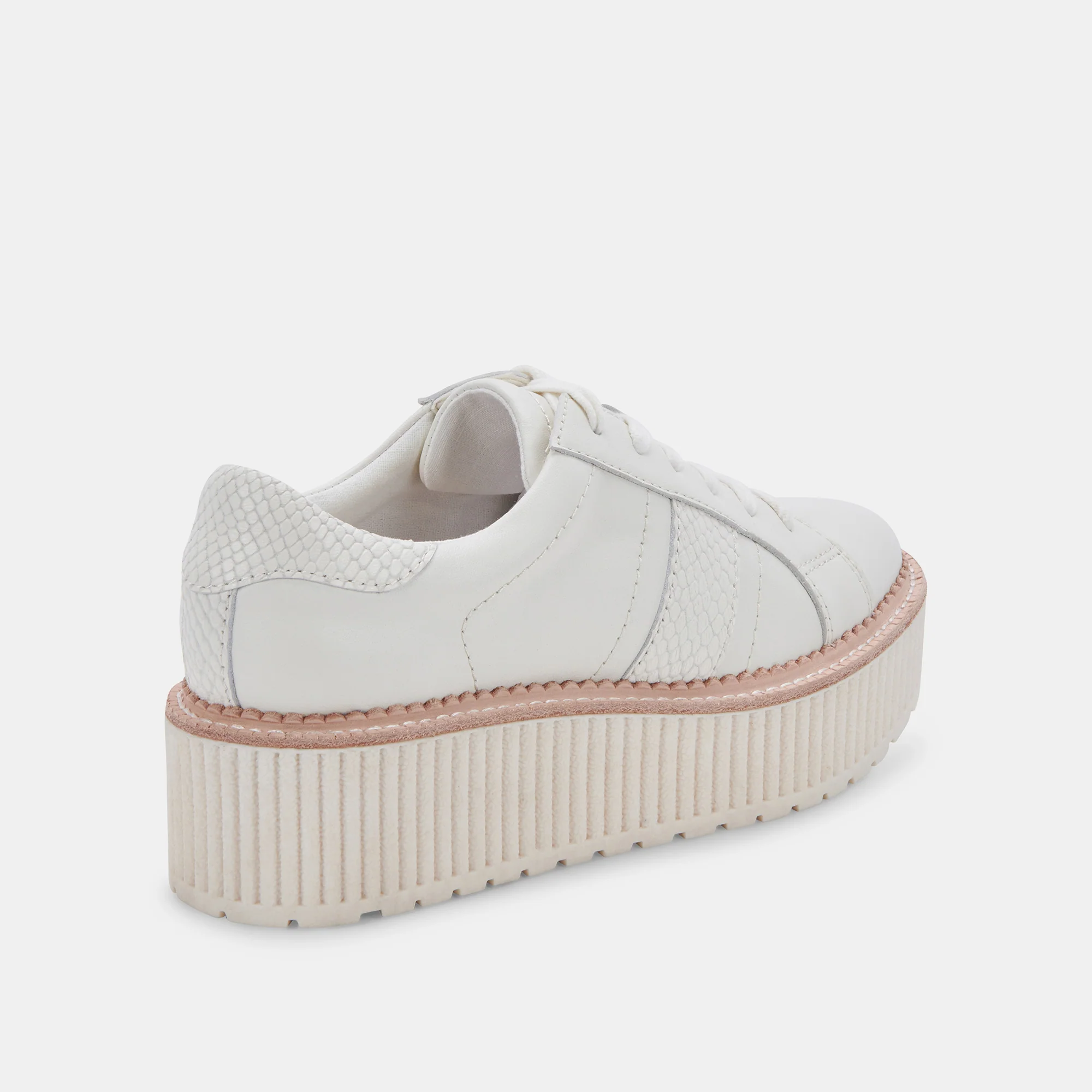 TIGER SNEAKERS WHITE LEATHER - Image 5