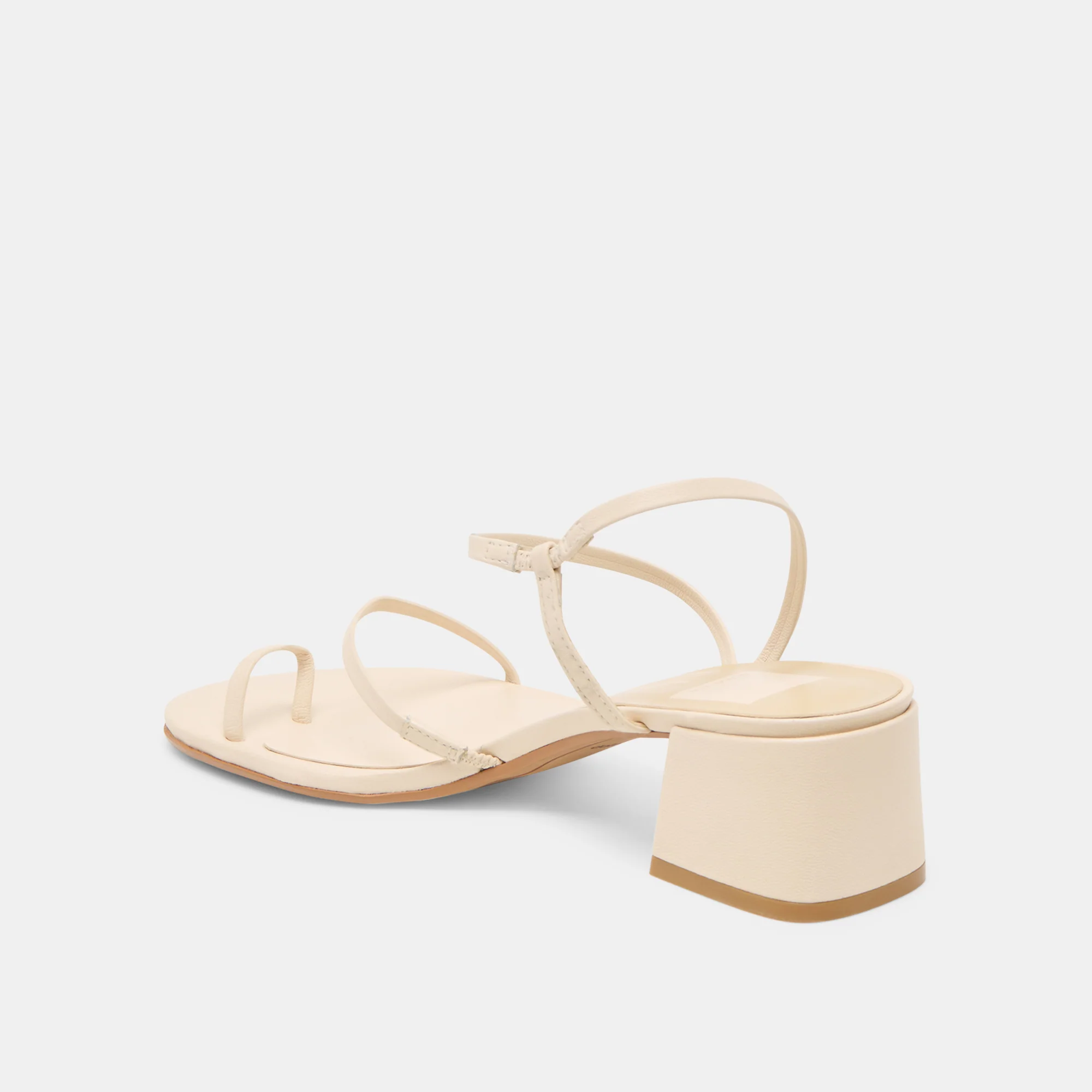TRINI HEELS CREME LEATHER - Image 5