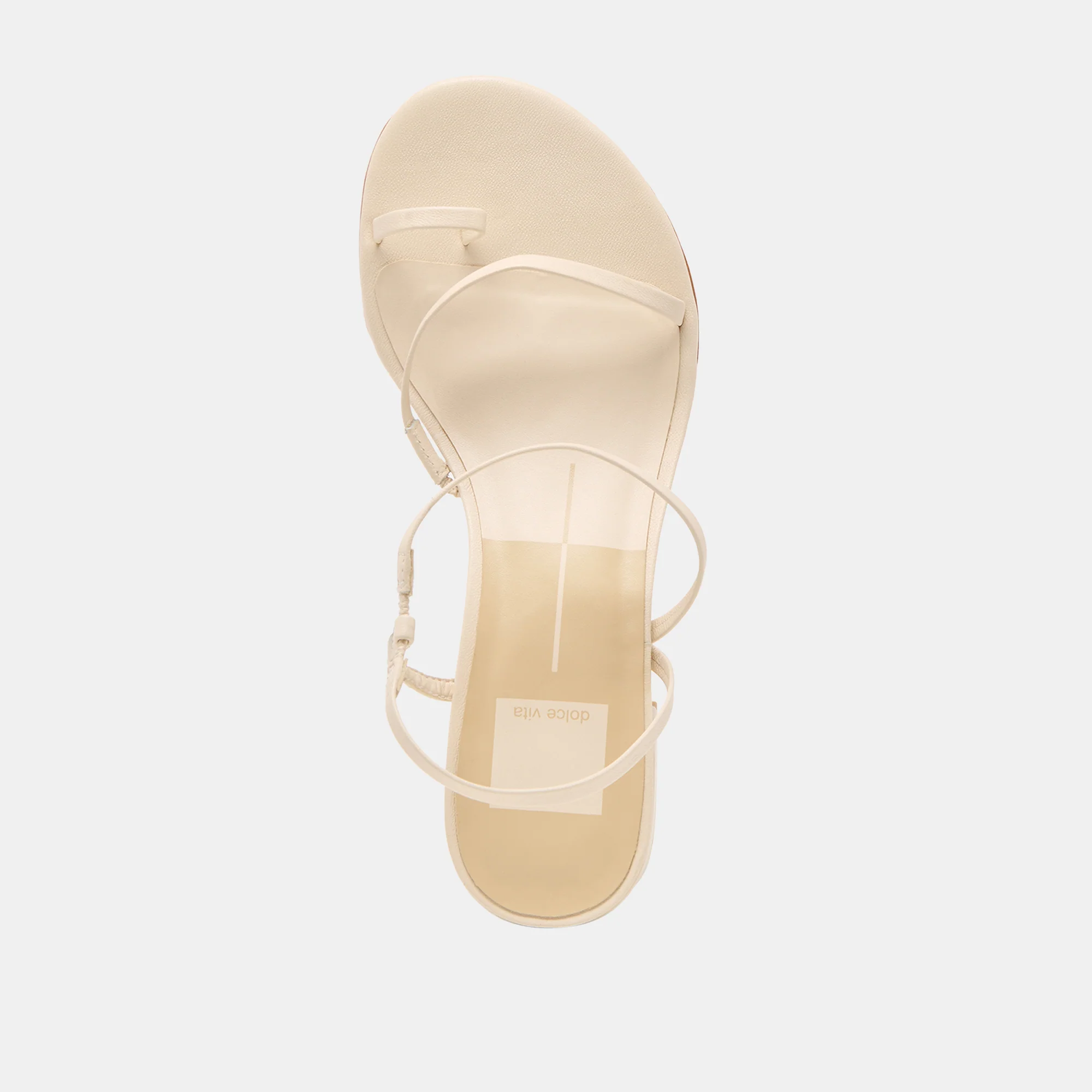 TRINI HEELS CREME LEATHER - Image 8