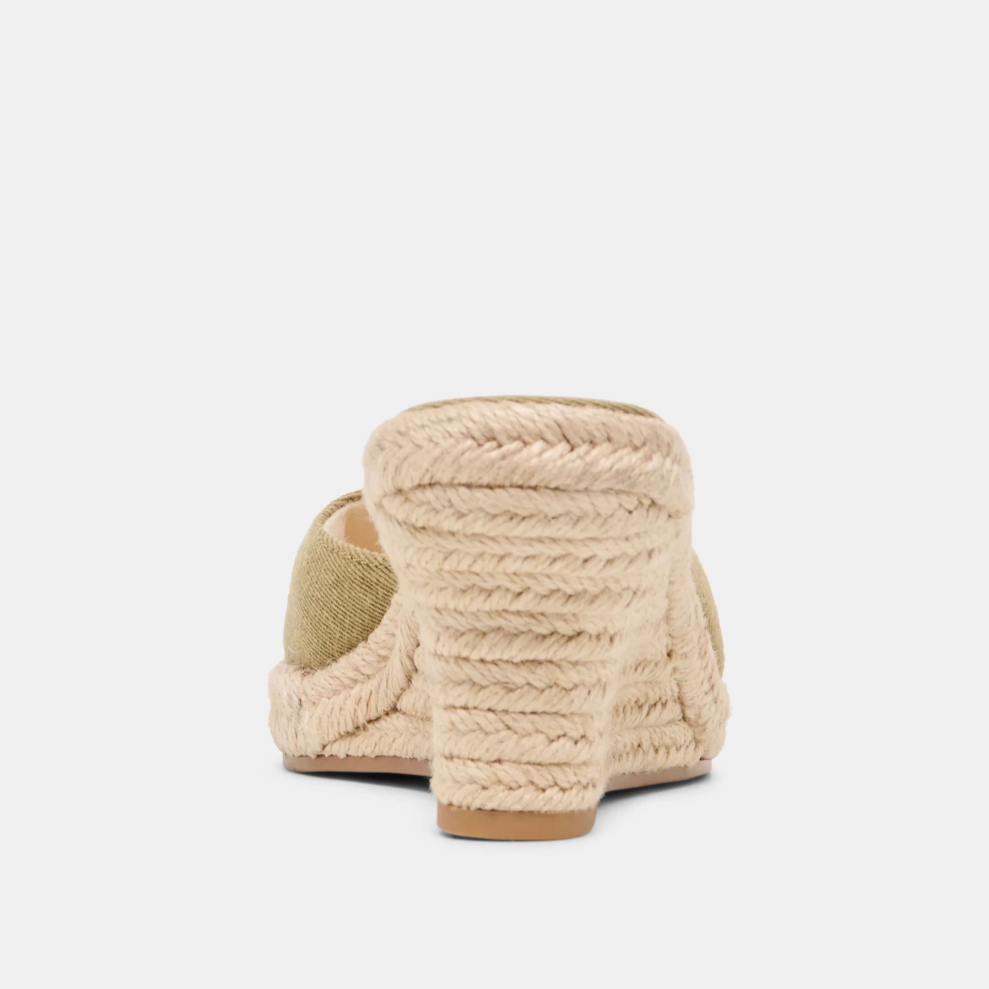 VAYA WEDGES KHAKI LINEN - Image 7