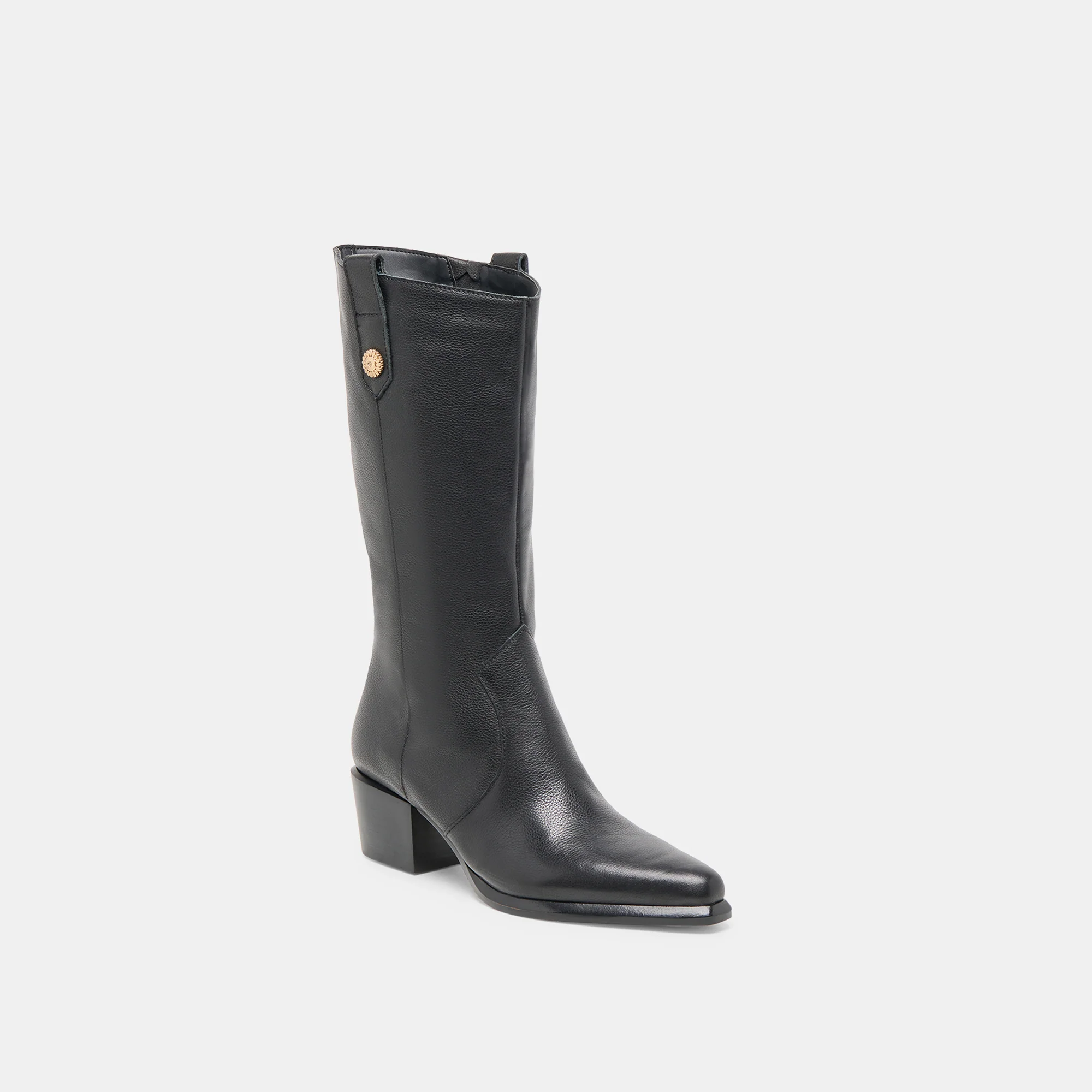 VERN BOOTS BLACK LEATHER - Image 3